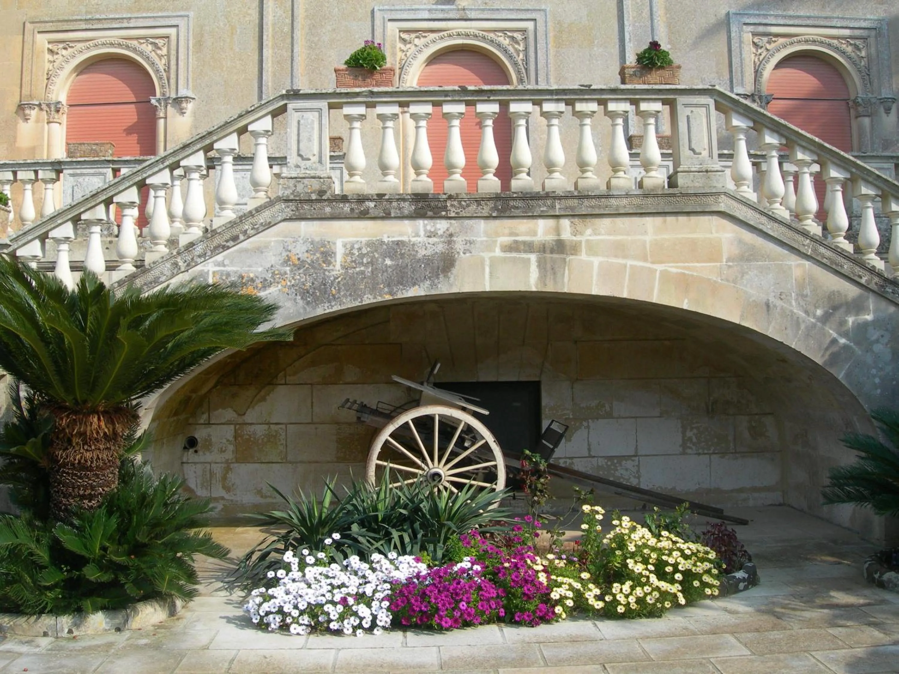 Facade/entrance in Villa Papaleo B&B