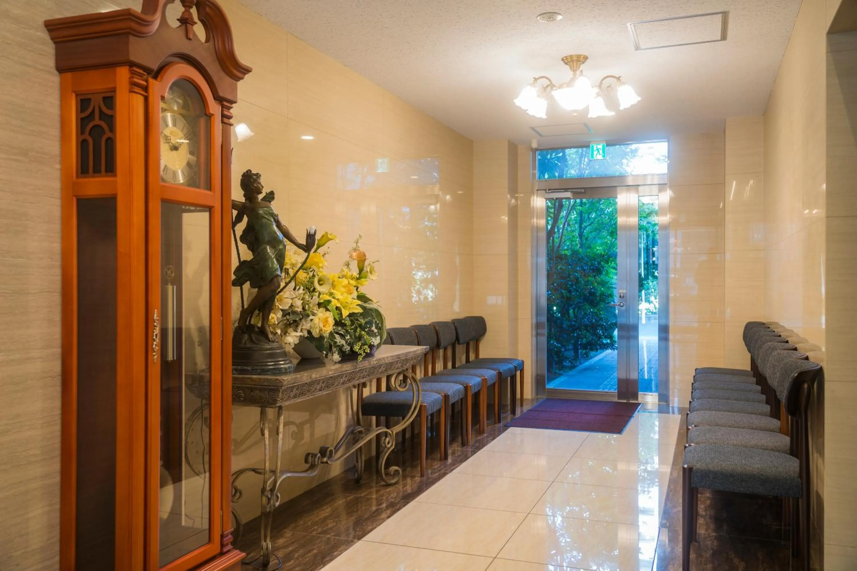 Lobby or reception in Hotel Hakata Nakasu Inn