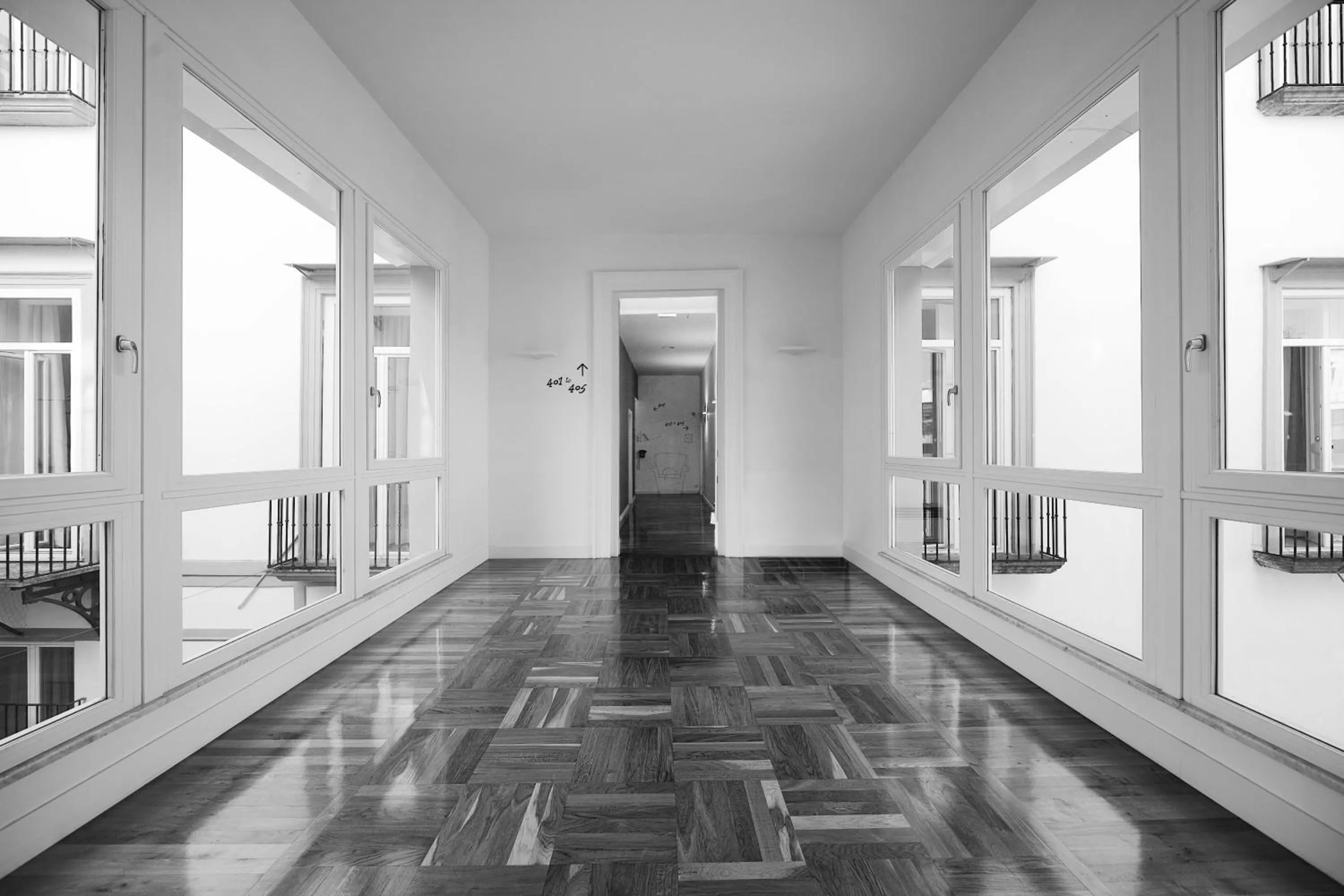 Decorative detail in Hotel Piazza Bellini & Apartments