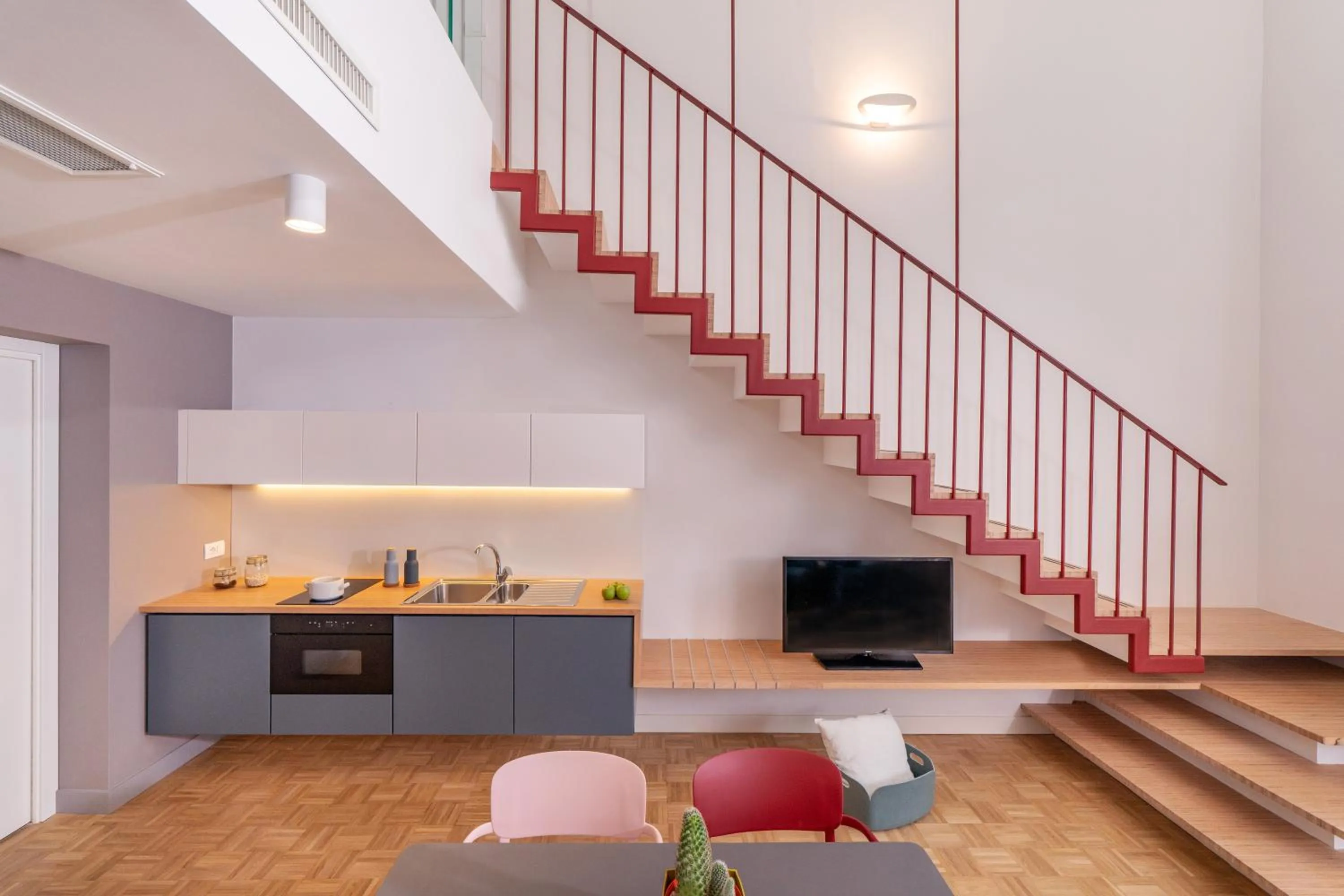kitchen in Hotel Piazza Bellini & Apartments