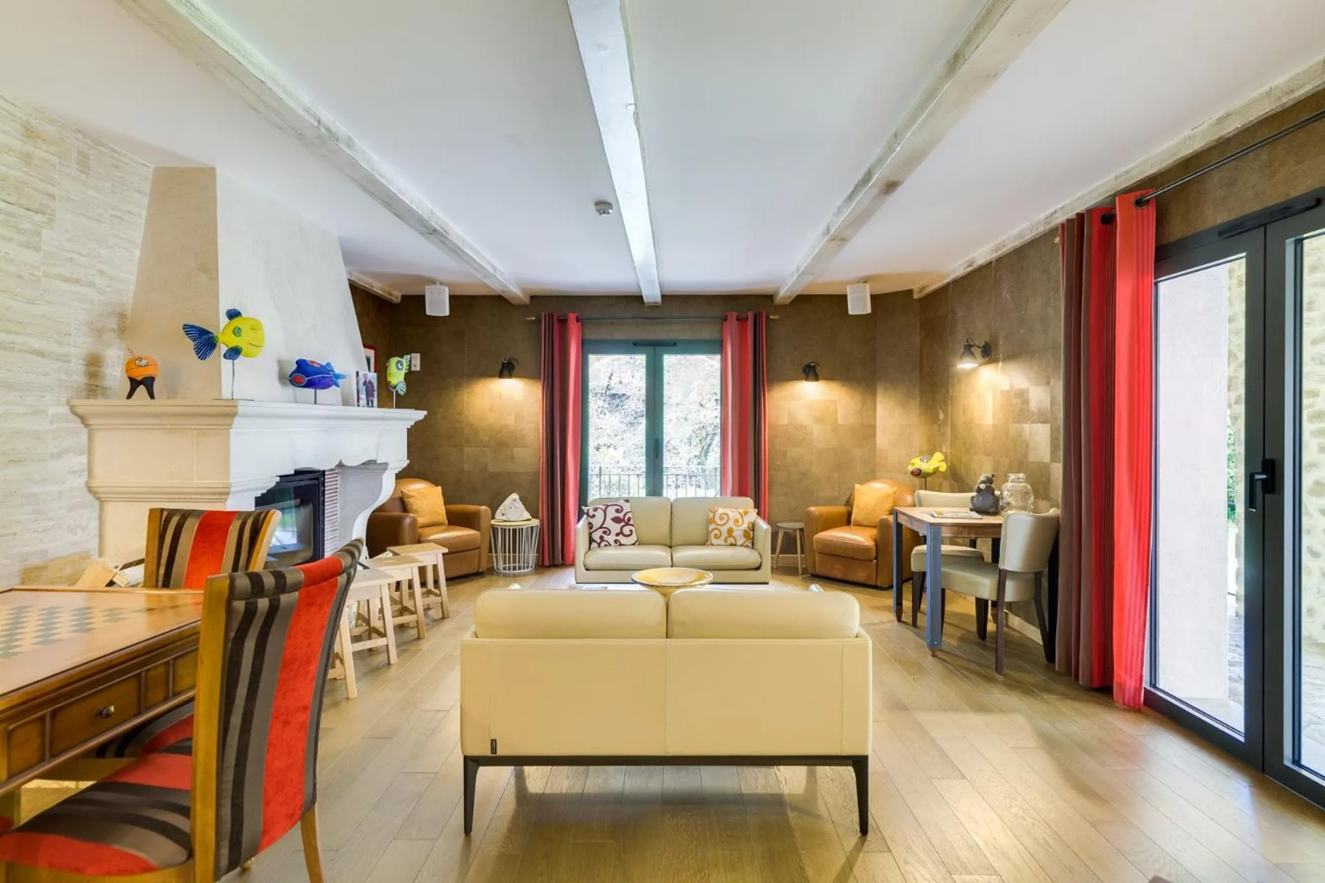 Living room in La Cachette