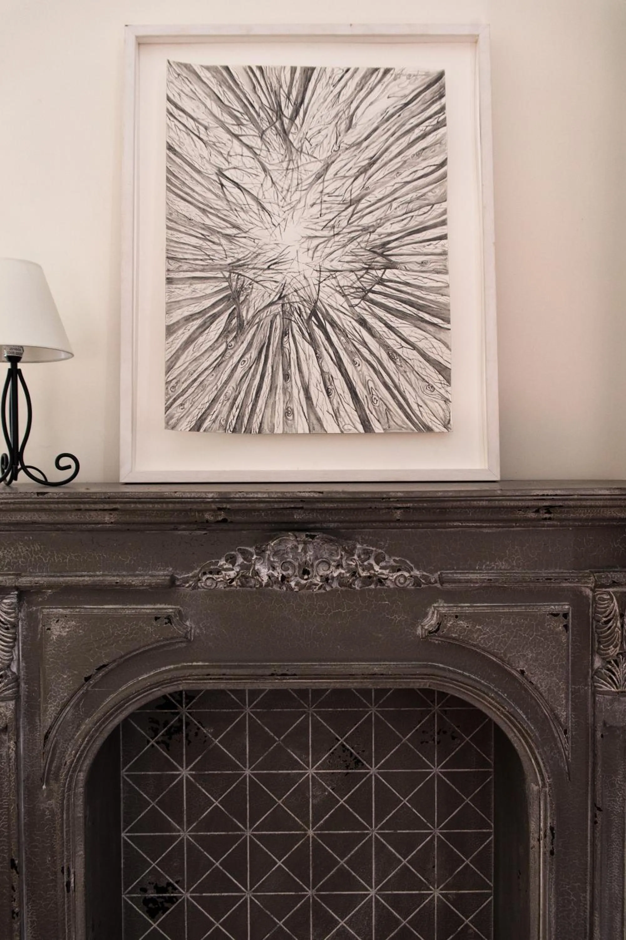 Decorative detail in Ca' della Corte Flats