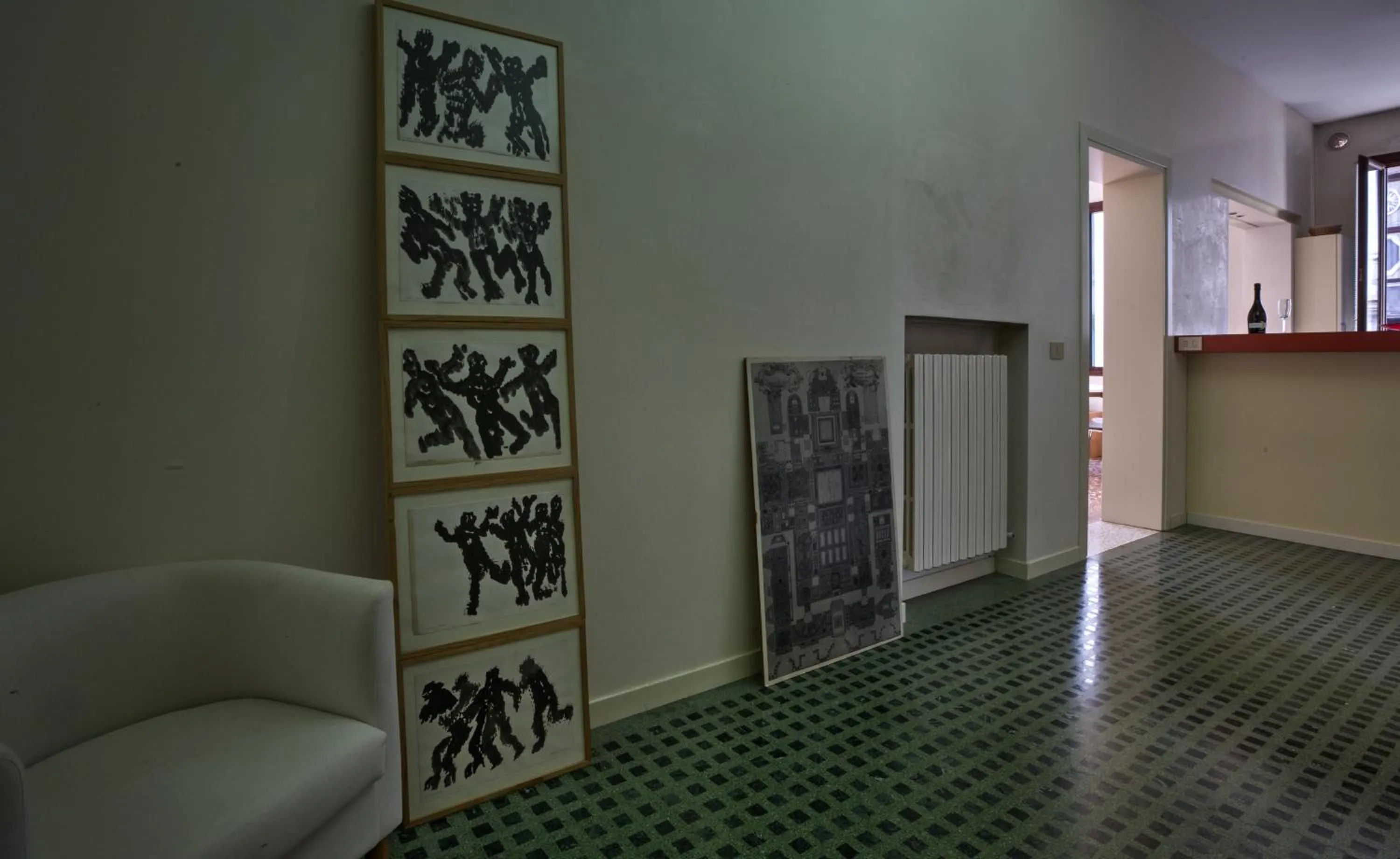 Decorative detail in Ca' della Corte Flats