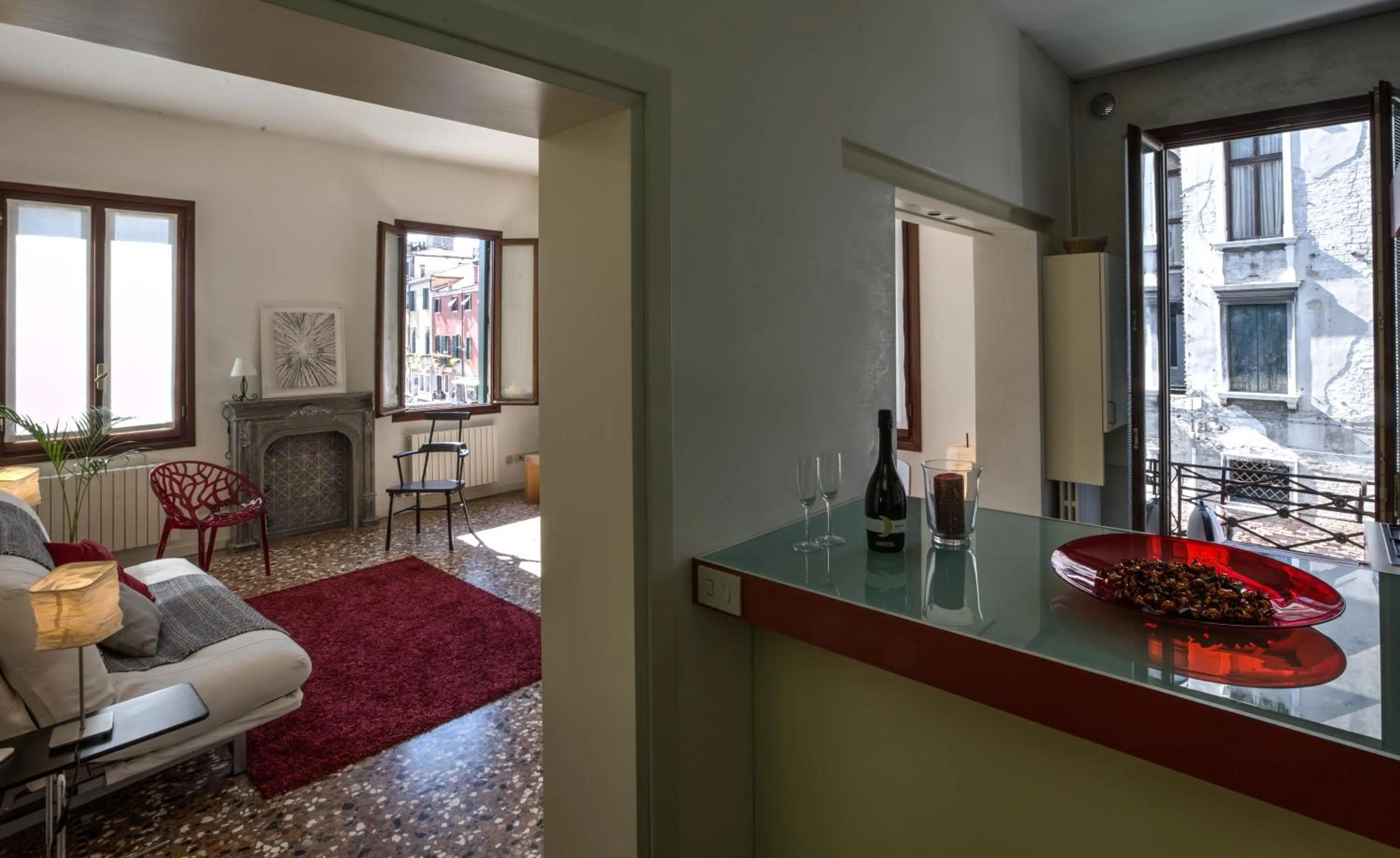 Photo of the whole room in Ca' della Corte Flats