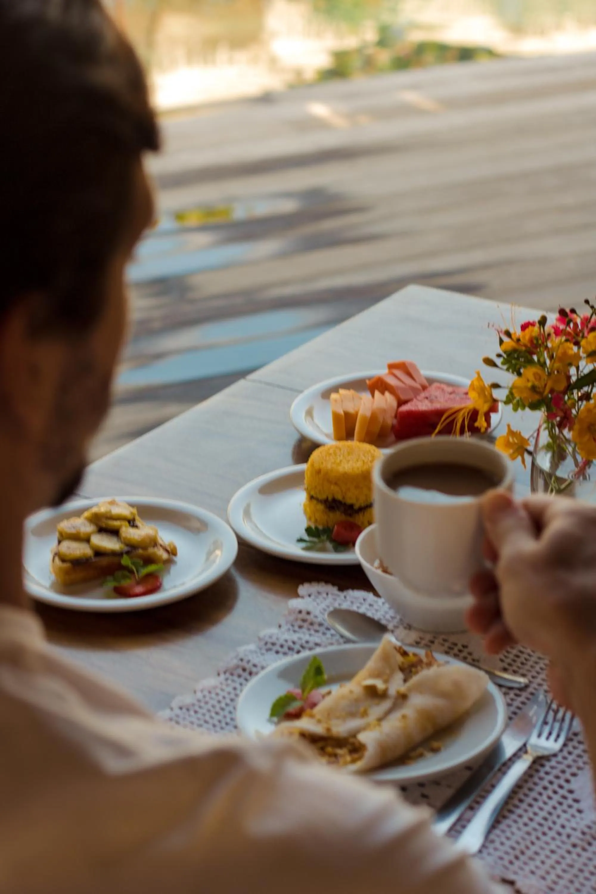 Food in Villa Praia - La Villa Group