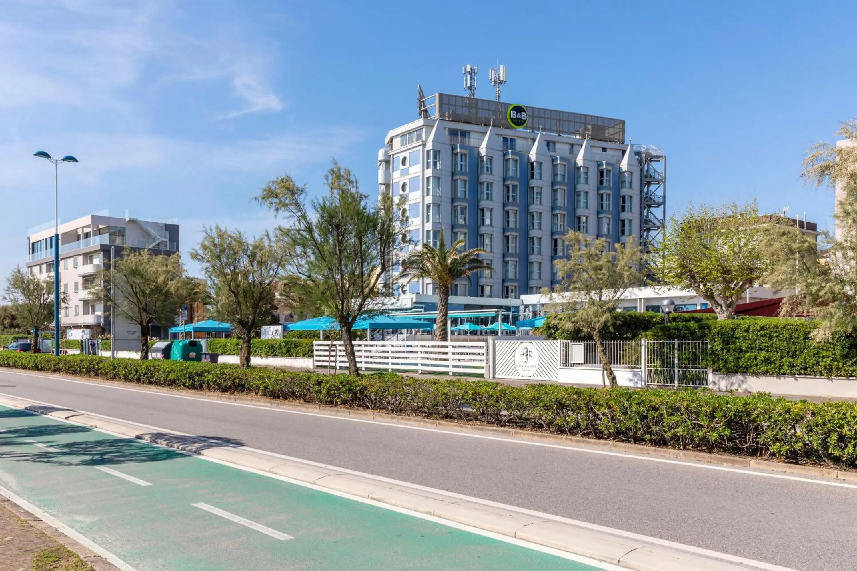 Property building in B&B Hotel Chioggia Airone Property building in B&B Hotel Chioggia Airone