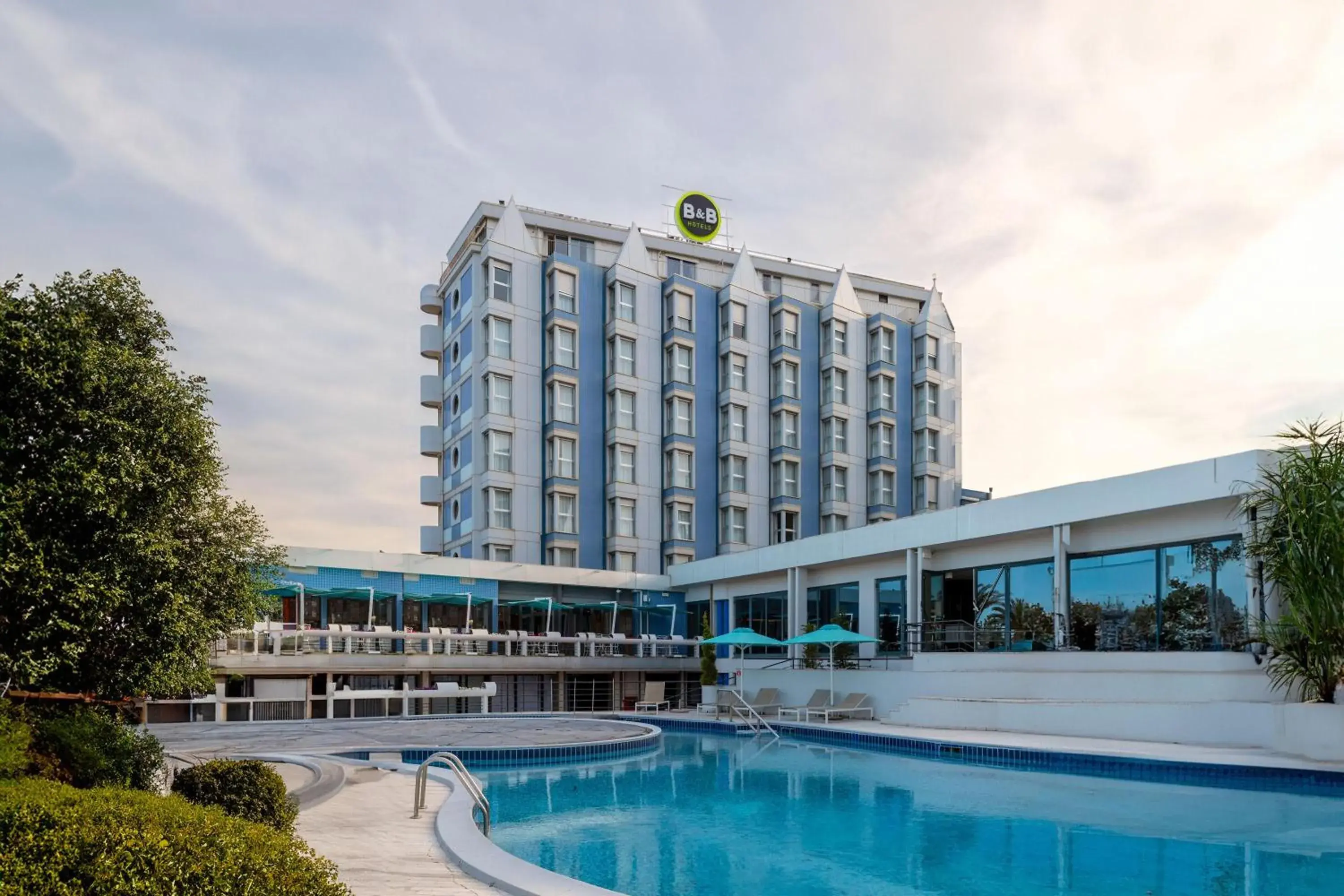 Property building in B&B Hotel Chioggia Airone Property building in B&B Hotel Chioggia Airone