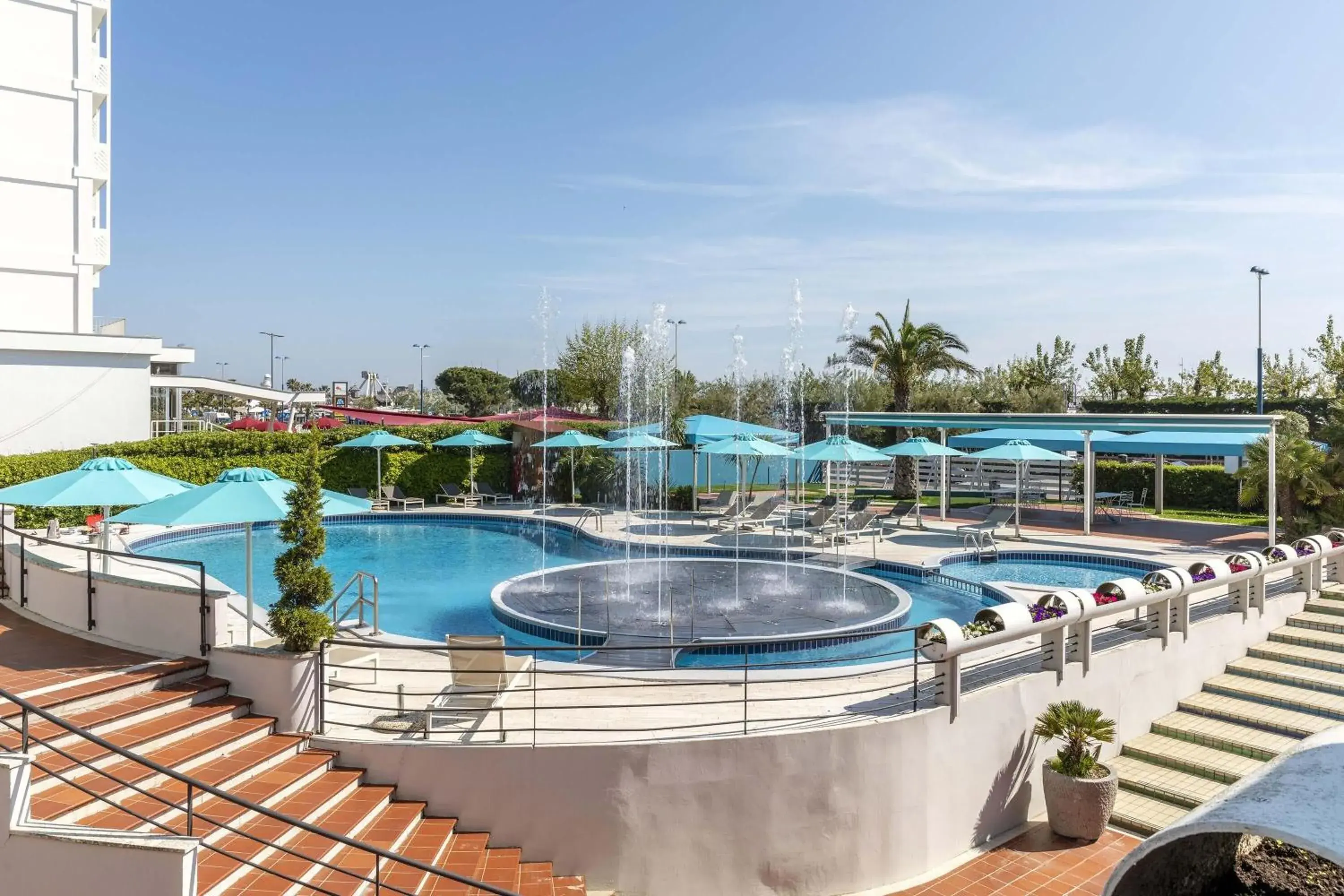 Swimming pool in B&B Hotel Chioggia Airone Swimming pool in B&B Hotel Chioggia Airone