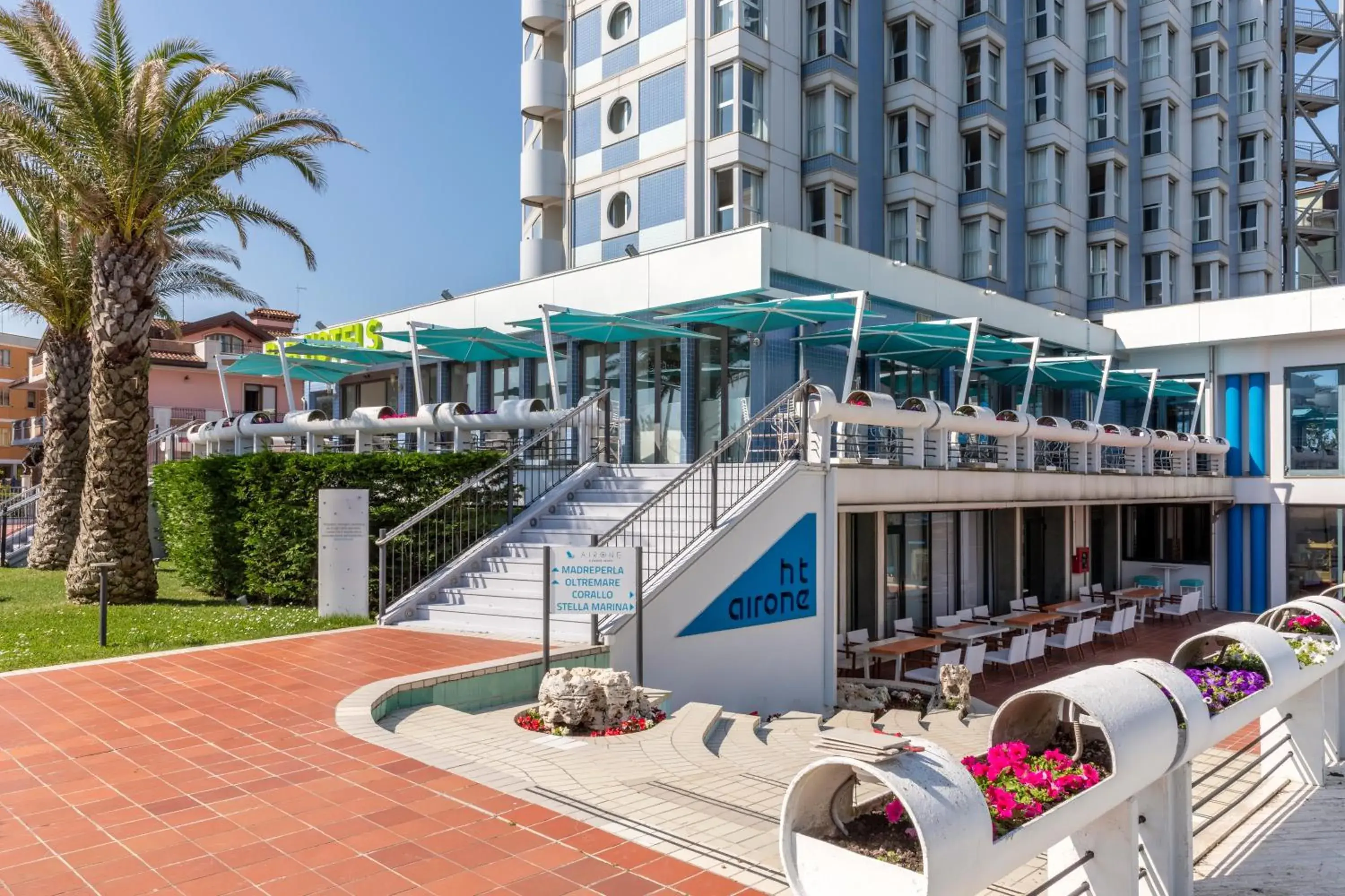 Property building in B&B Hotel Chioggia Airone Property building in B&B Hotel Chioggia Airone