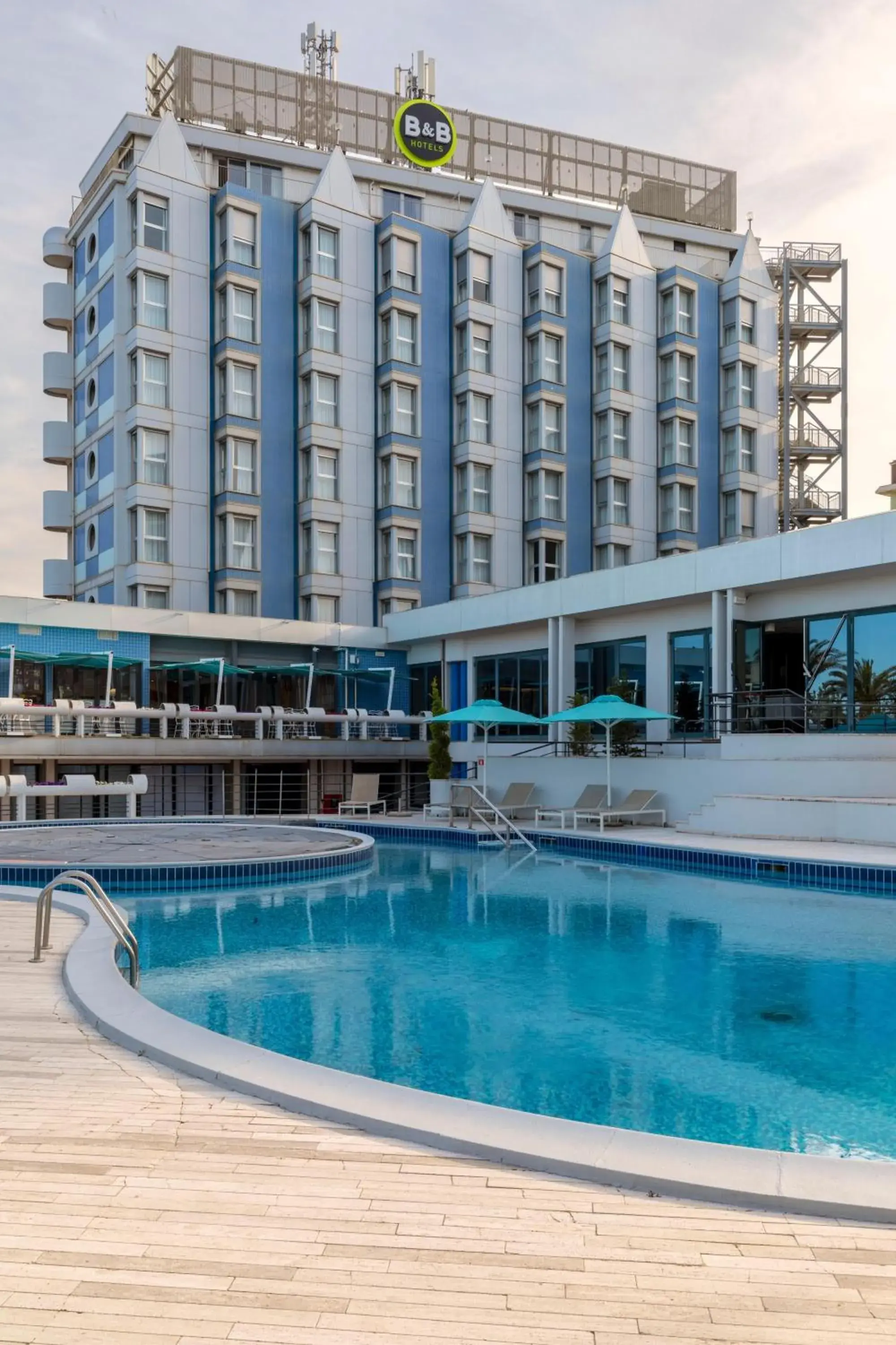 Swimming pool in B&B Hotel Chioggia Airone Swimming pool in B&B Hotel Chioggia Airone