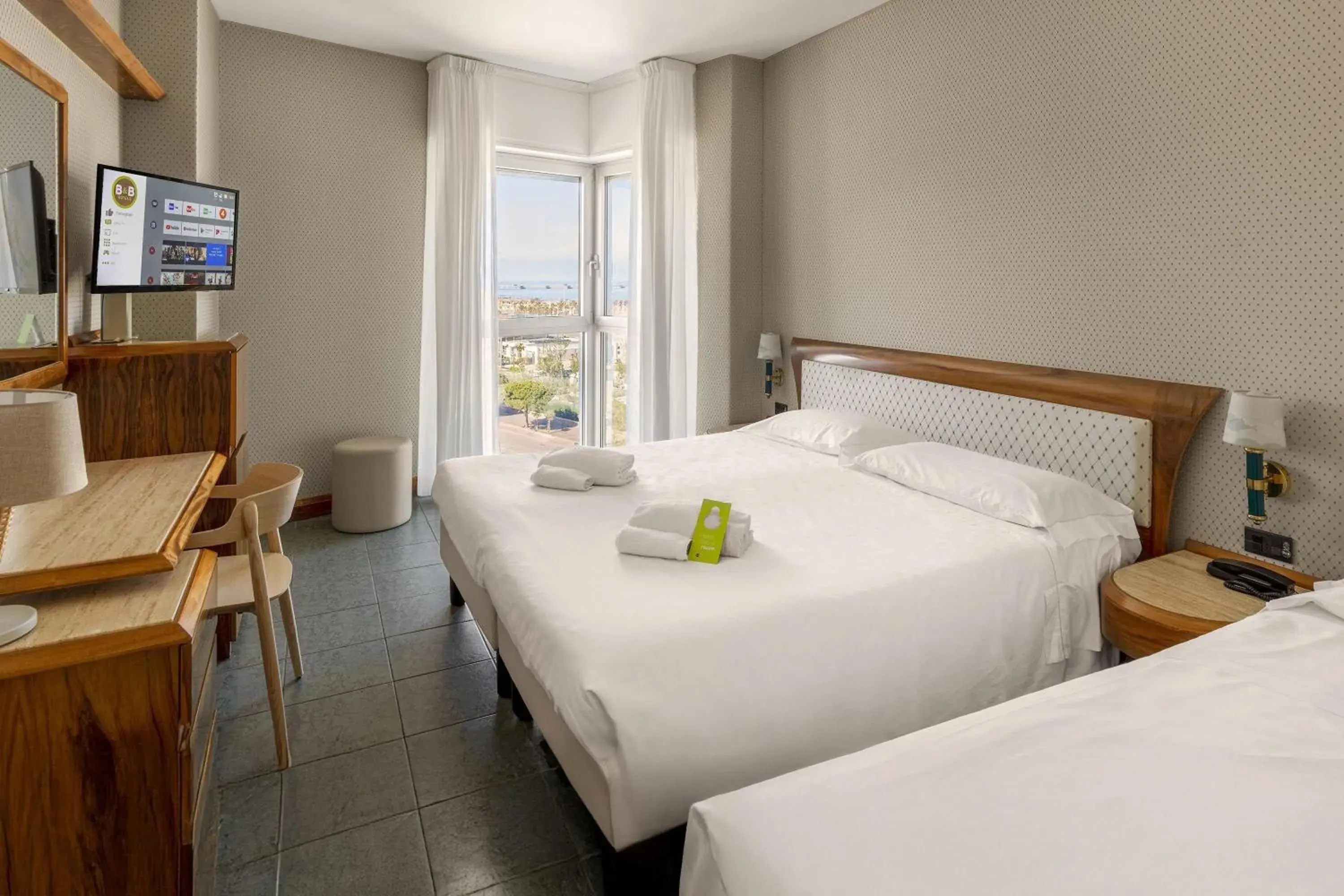 Photo of the whole room, Bed in B&B Hotel Chioggia Airone Photo of the whole room, Bed in B&B Hotel Chioggia Airone