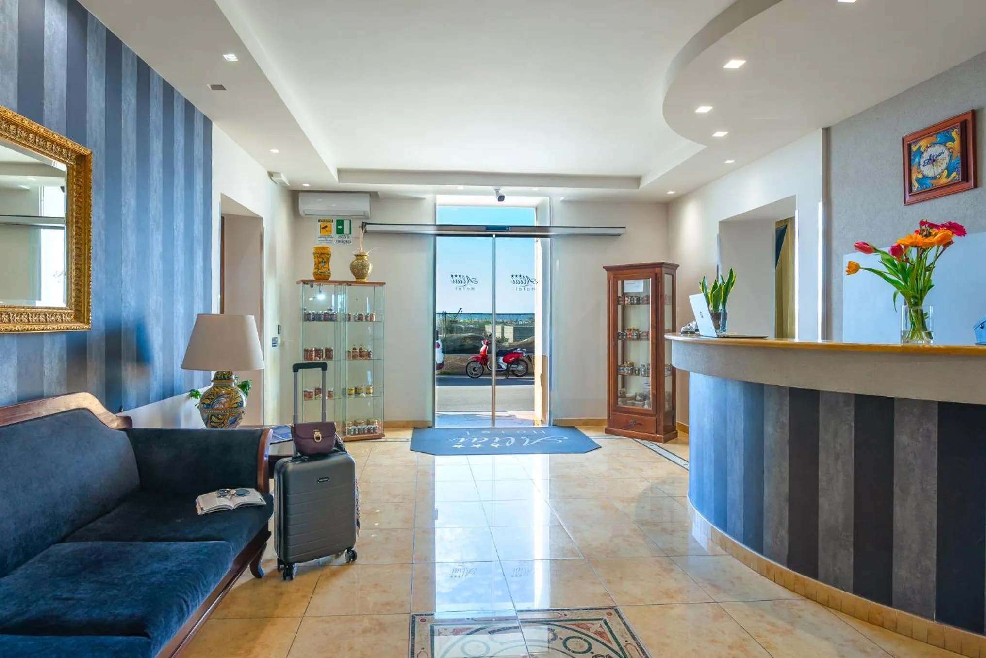 Living room in Hotel Aliai