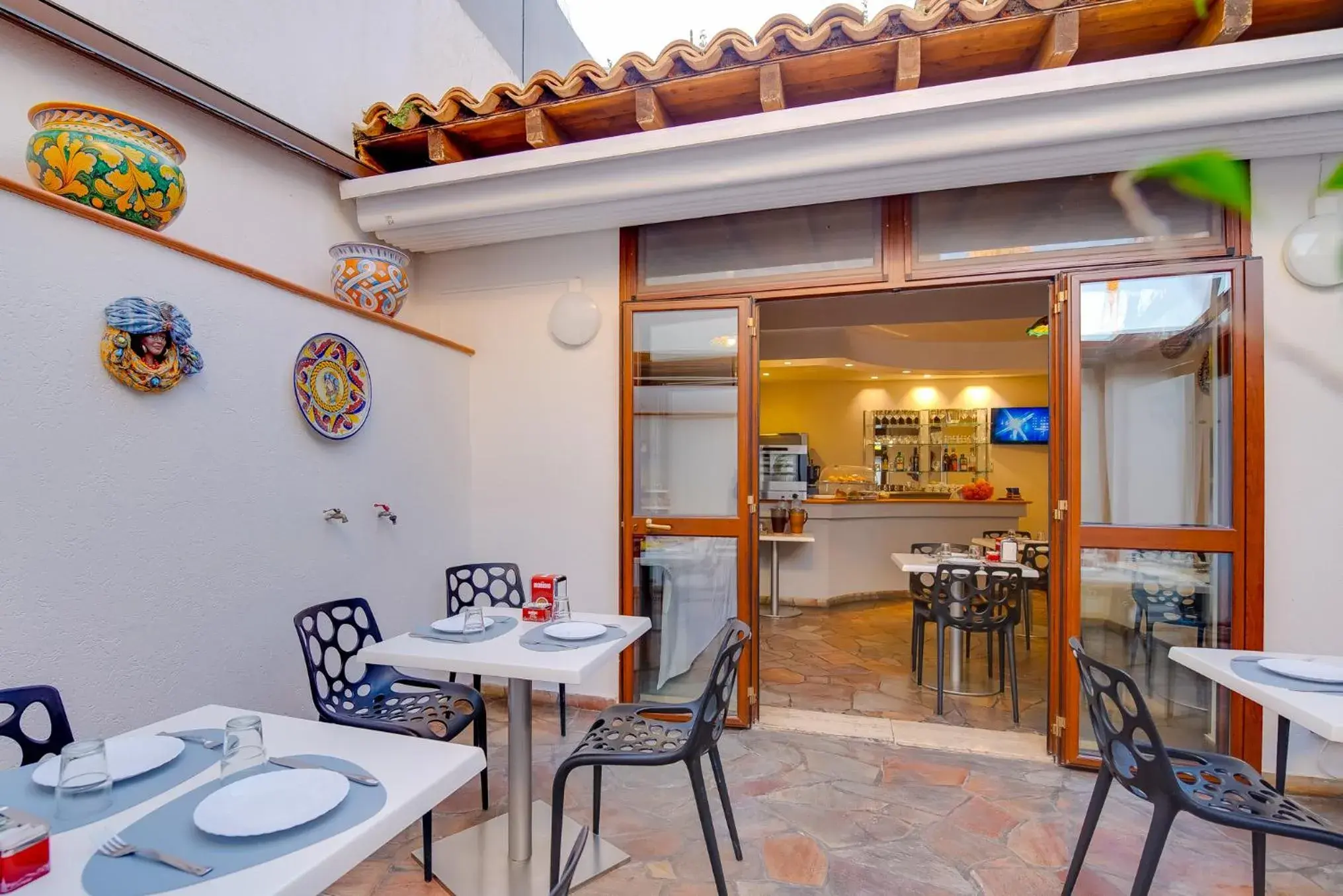 Living room in Hotel Aliai Living room in Hotel Aliai