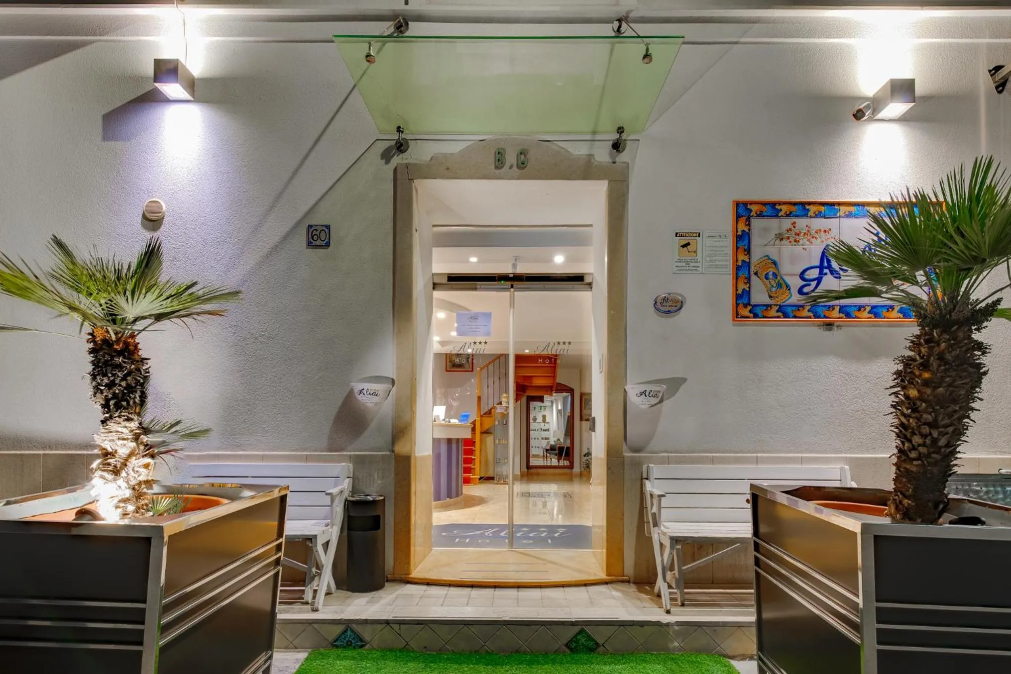 air conditioner in Hotel Aliai