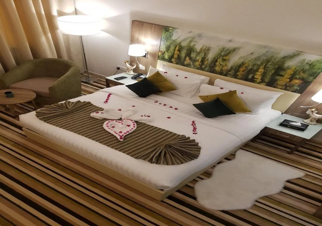 Bed in Royal View Hotel