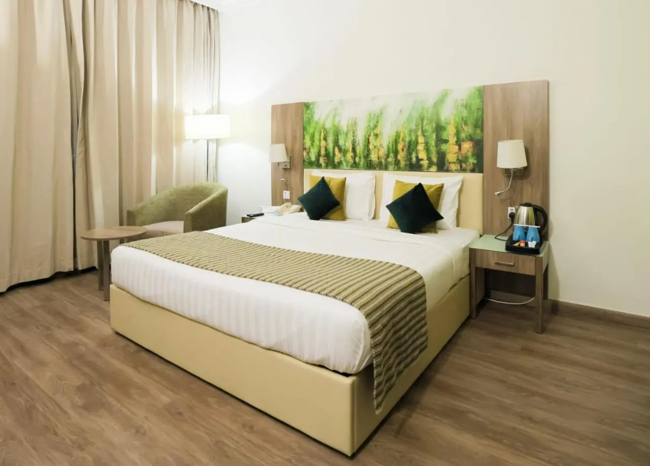 Bed in Royal View Hotel