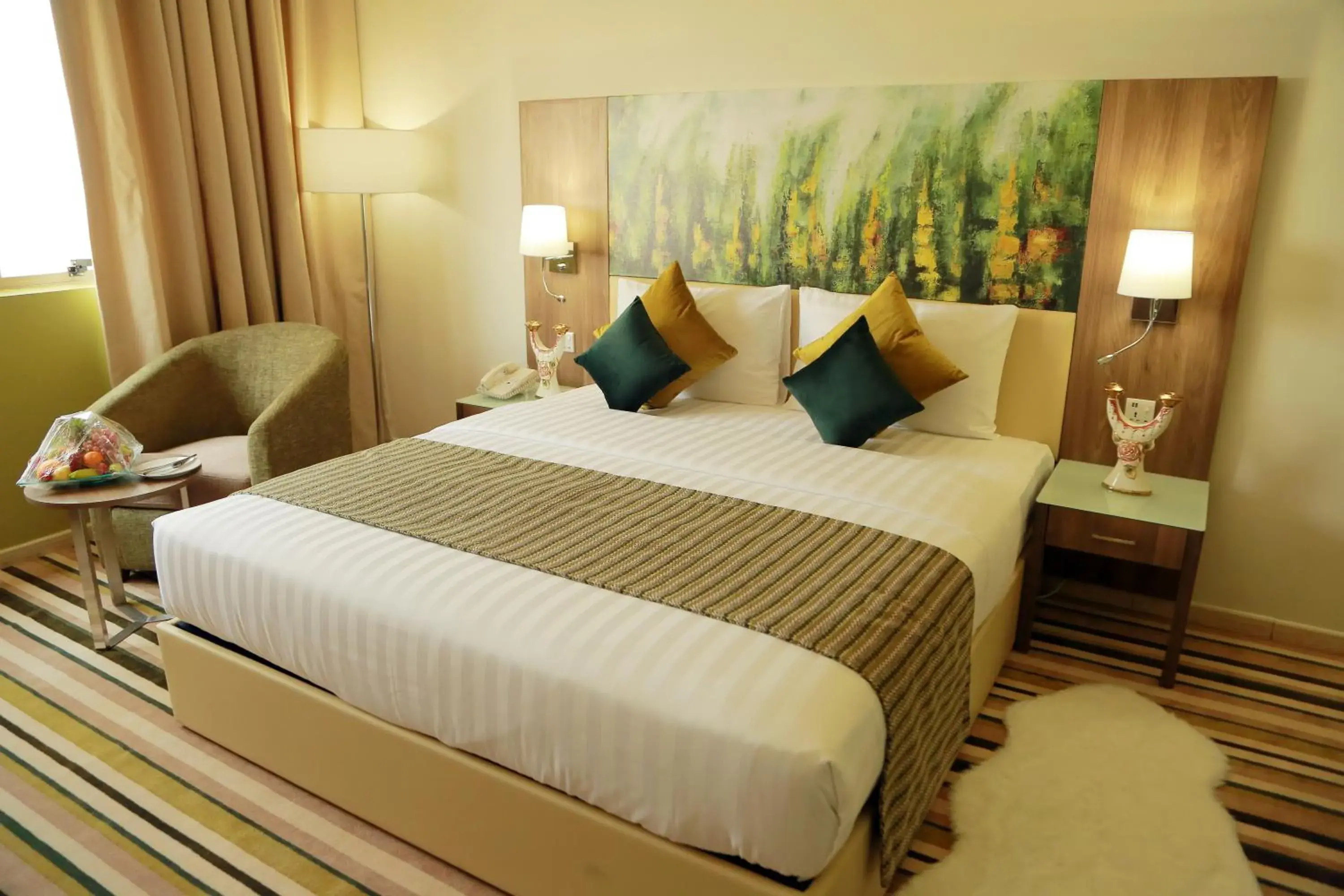 Bed in Royal View Hotel Bed in Royal View Hotel