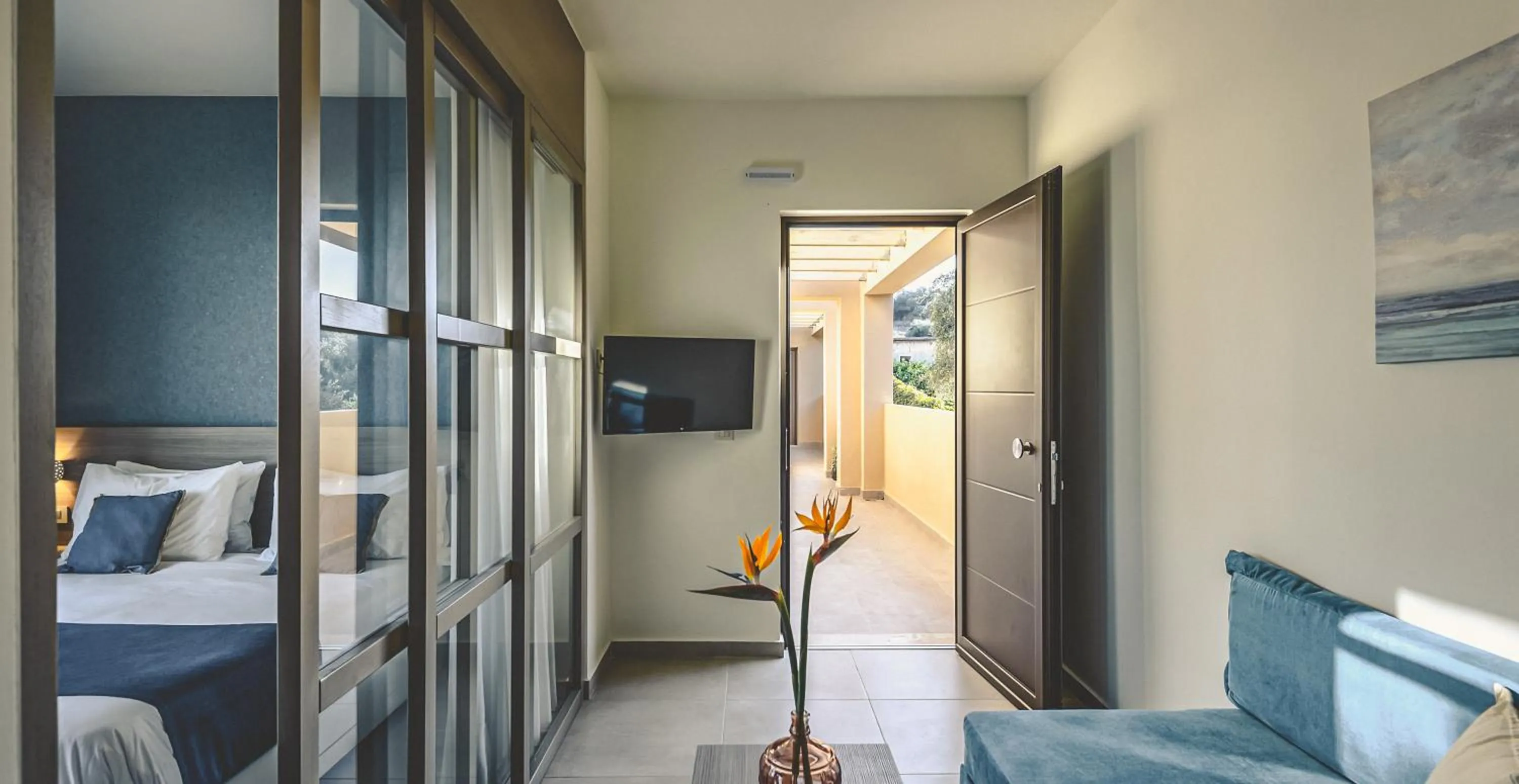 Photo of the whole room, Bed in Althea Village - Family Hotel