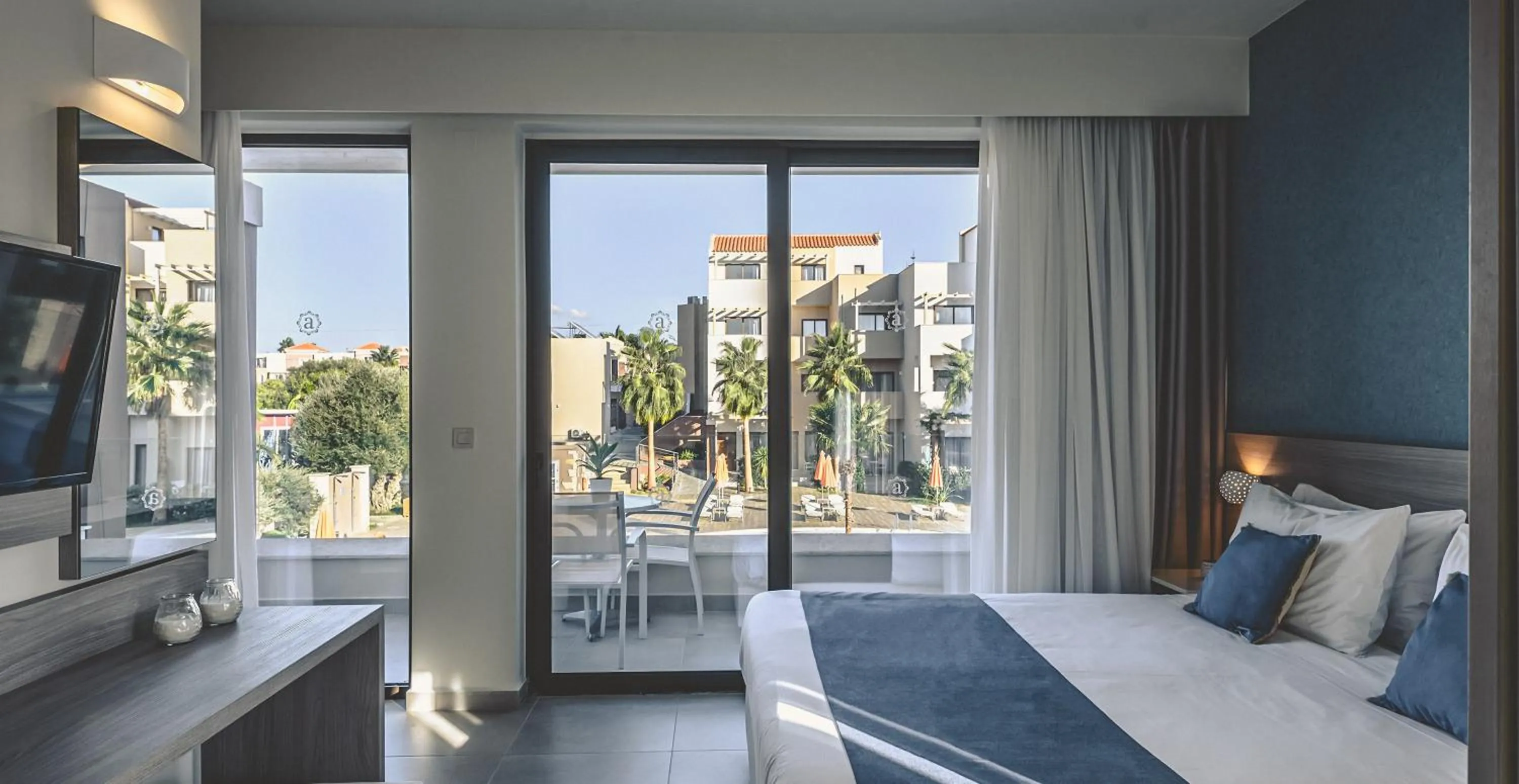 Bedroom, Bed in Althea Village - Family Hotel