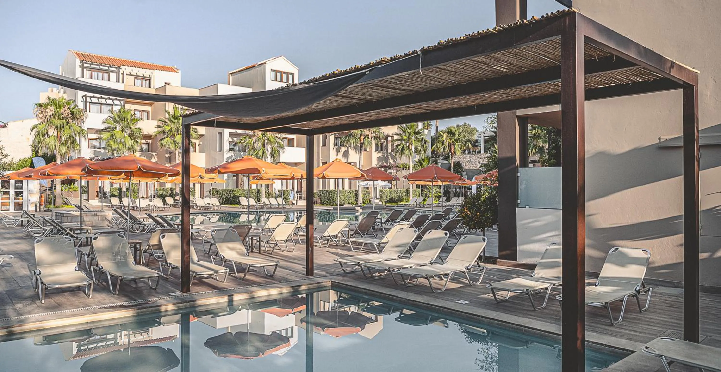 Swimming pool in Althea Village - Family Hotel