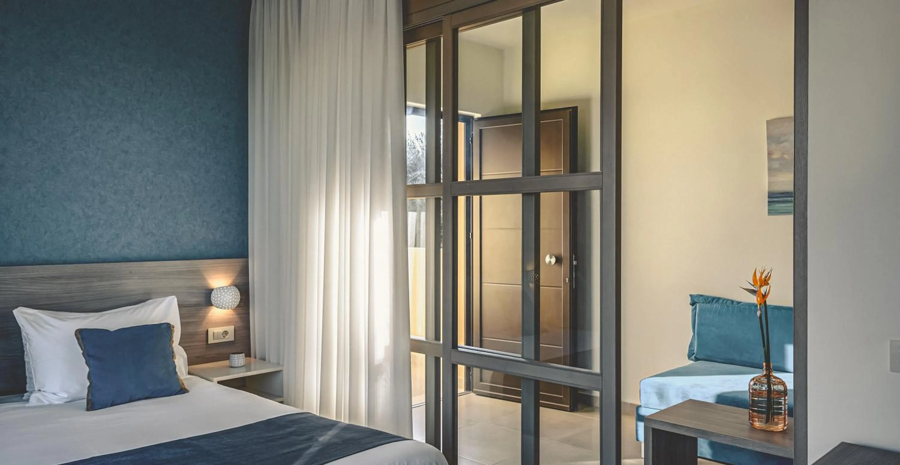 Bedroom, Bed in Althea Village - Family Hotel