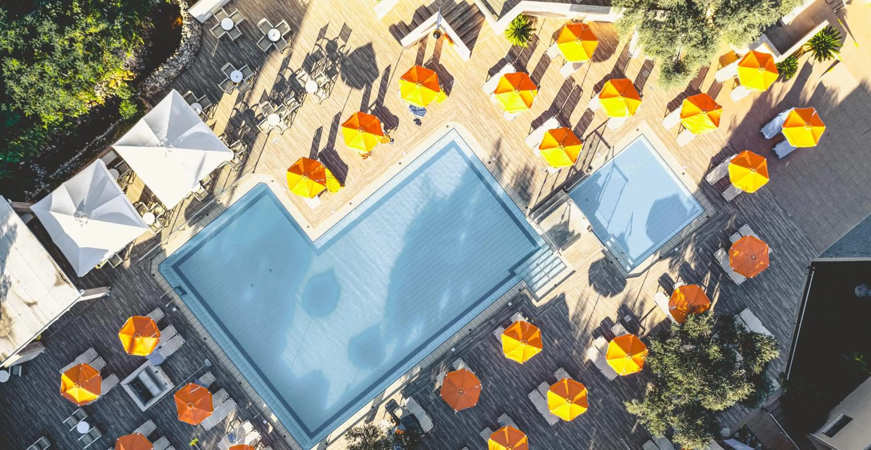 Bird's eye view in Althea Village - Family Hotel