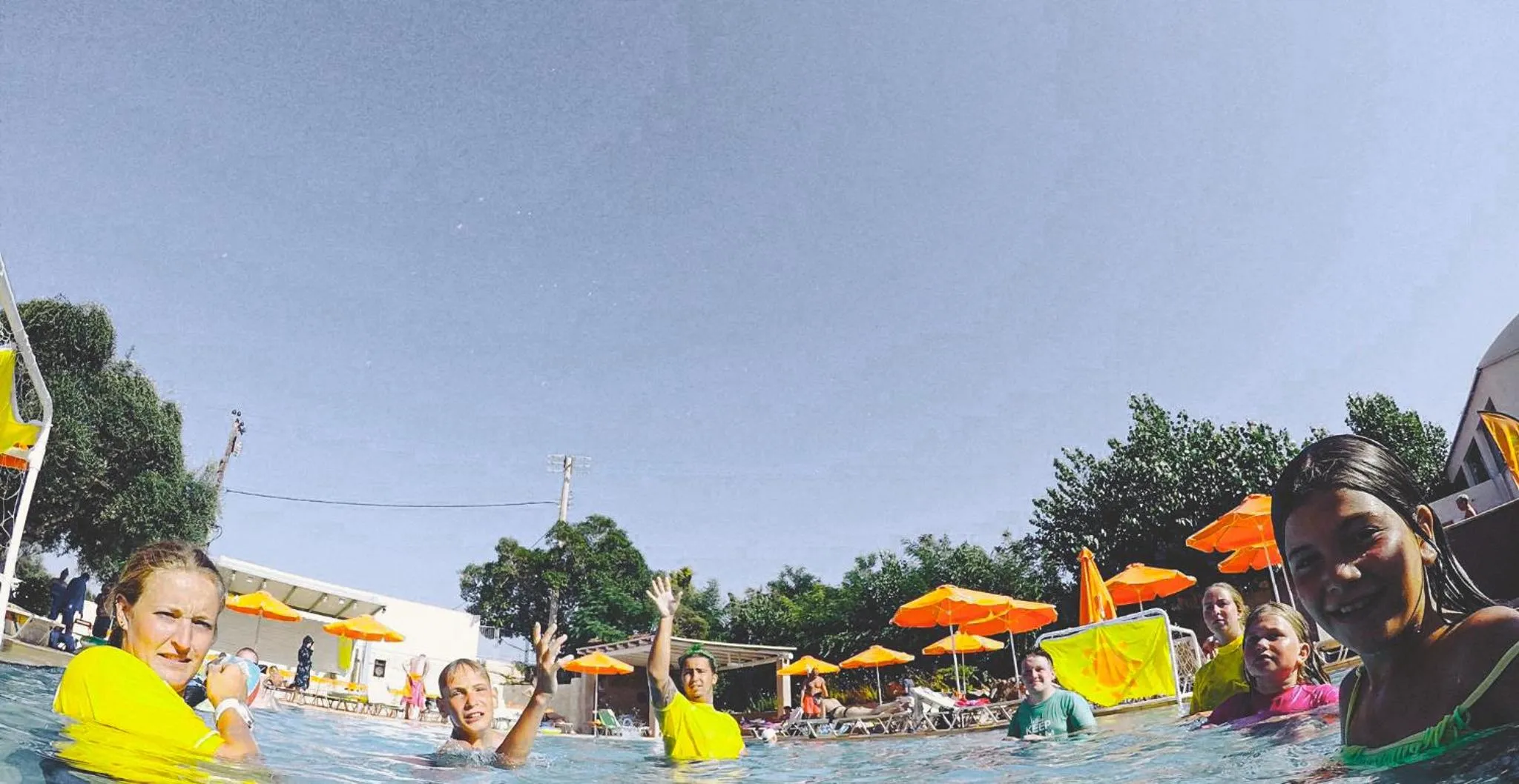 Swimming pool in Althea Village - Family Hotel