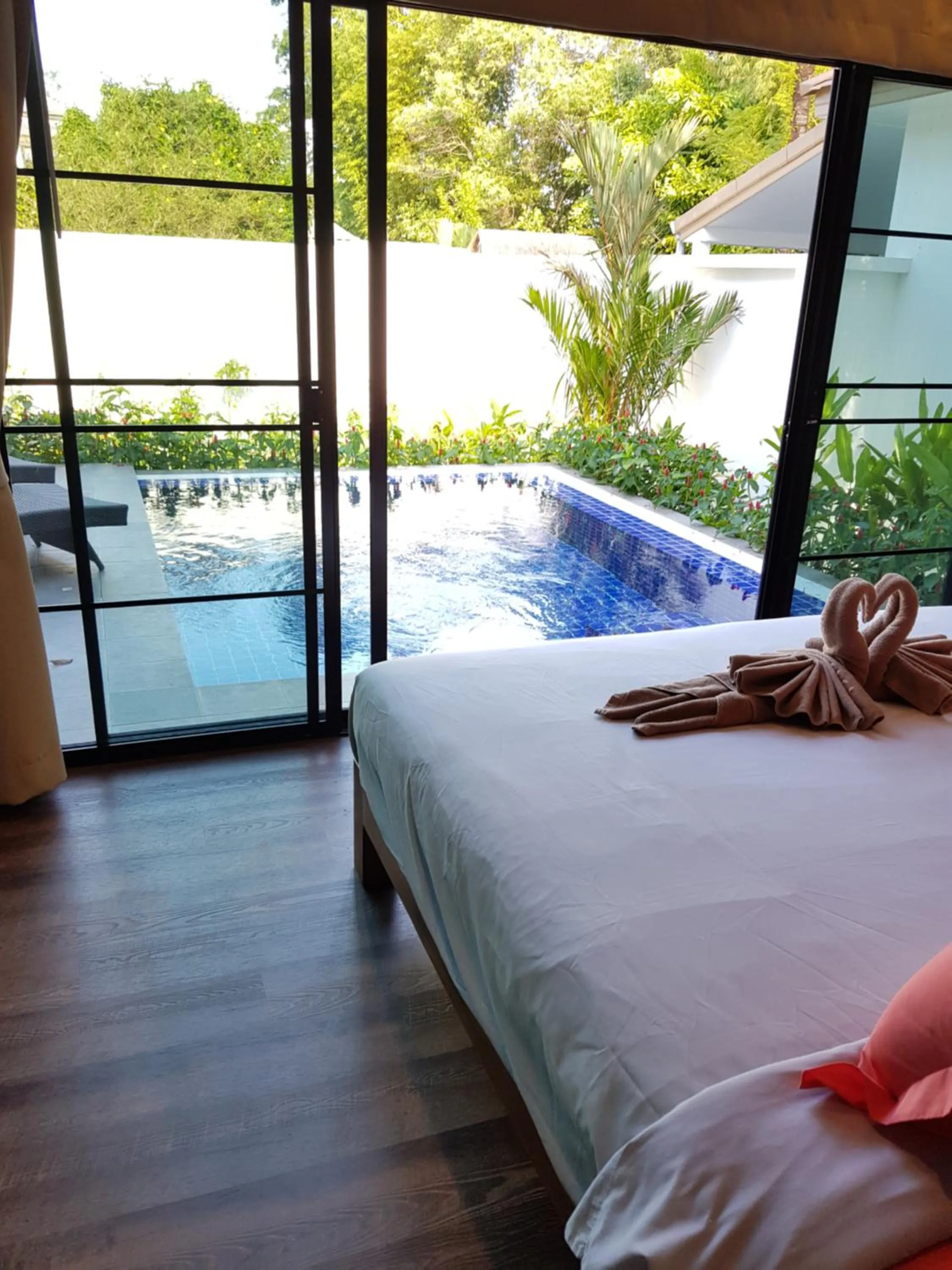 Bed in Exotic Boutique Hotel