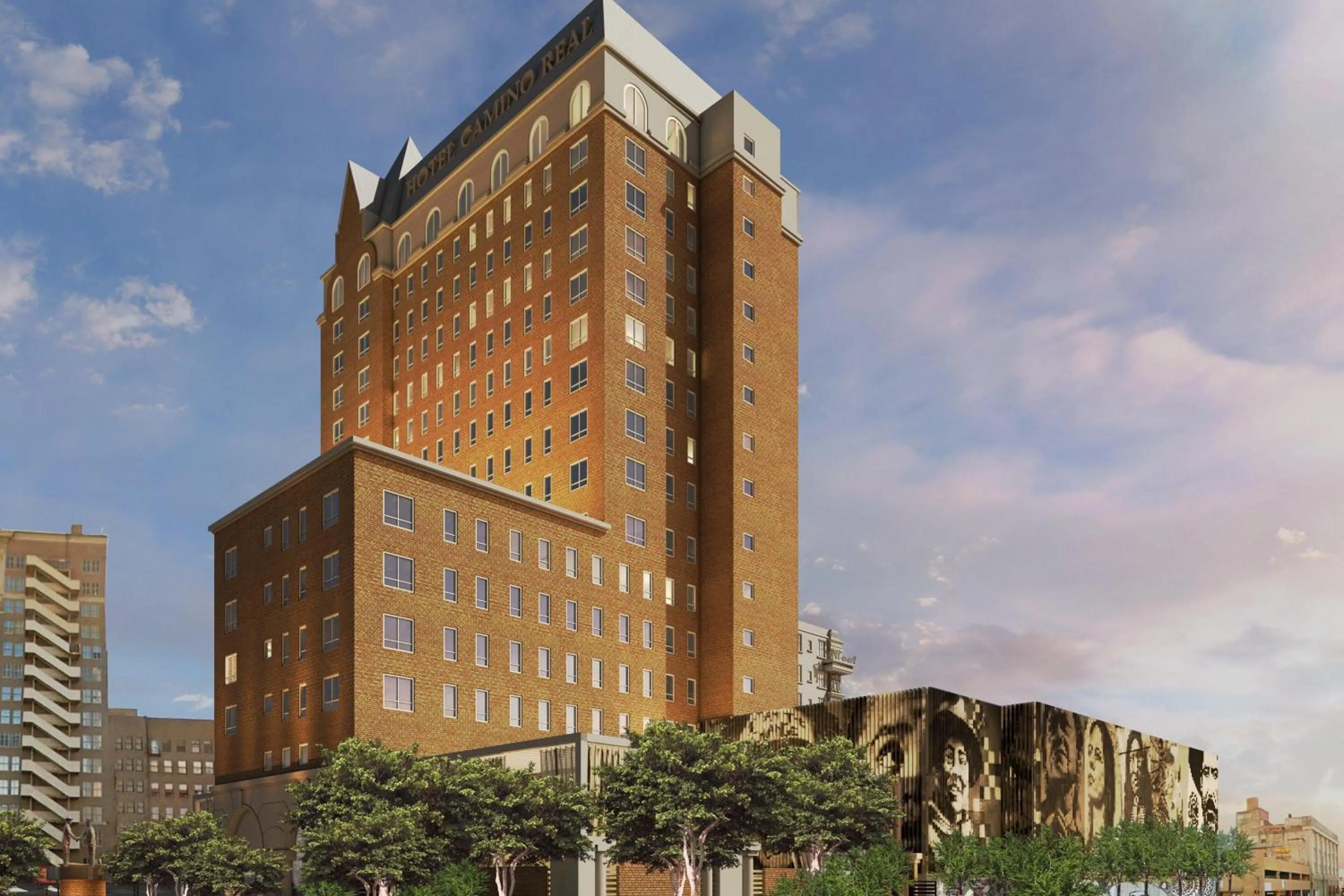 Property building in Hotel Paso Del Norte, Autograph Collection