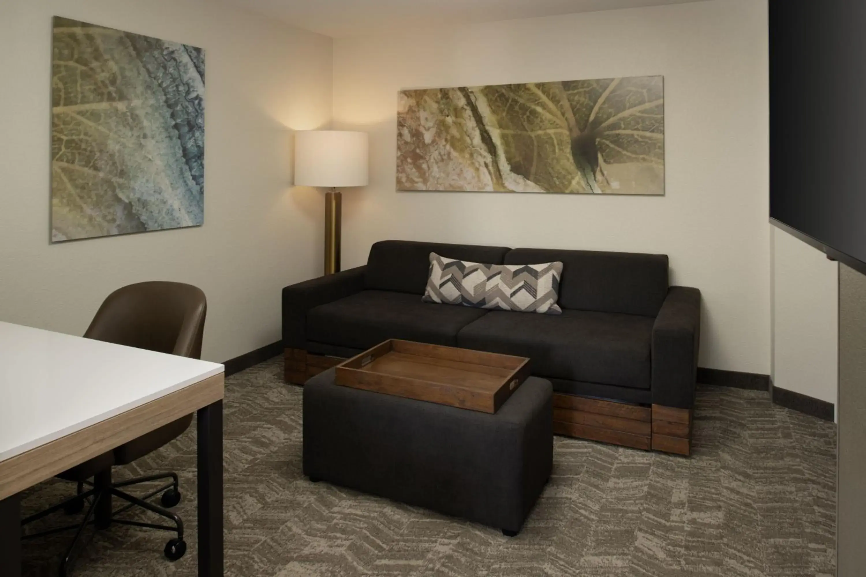 Queen Suite in SpringHill Suites by Marriott Medford Queen Suite in SpringHill Suites by Marriott Medford