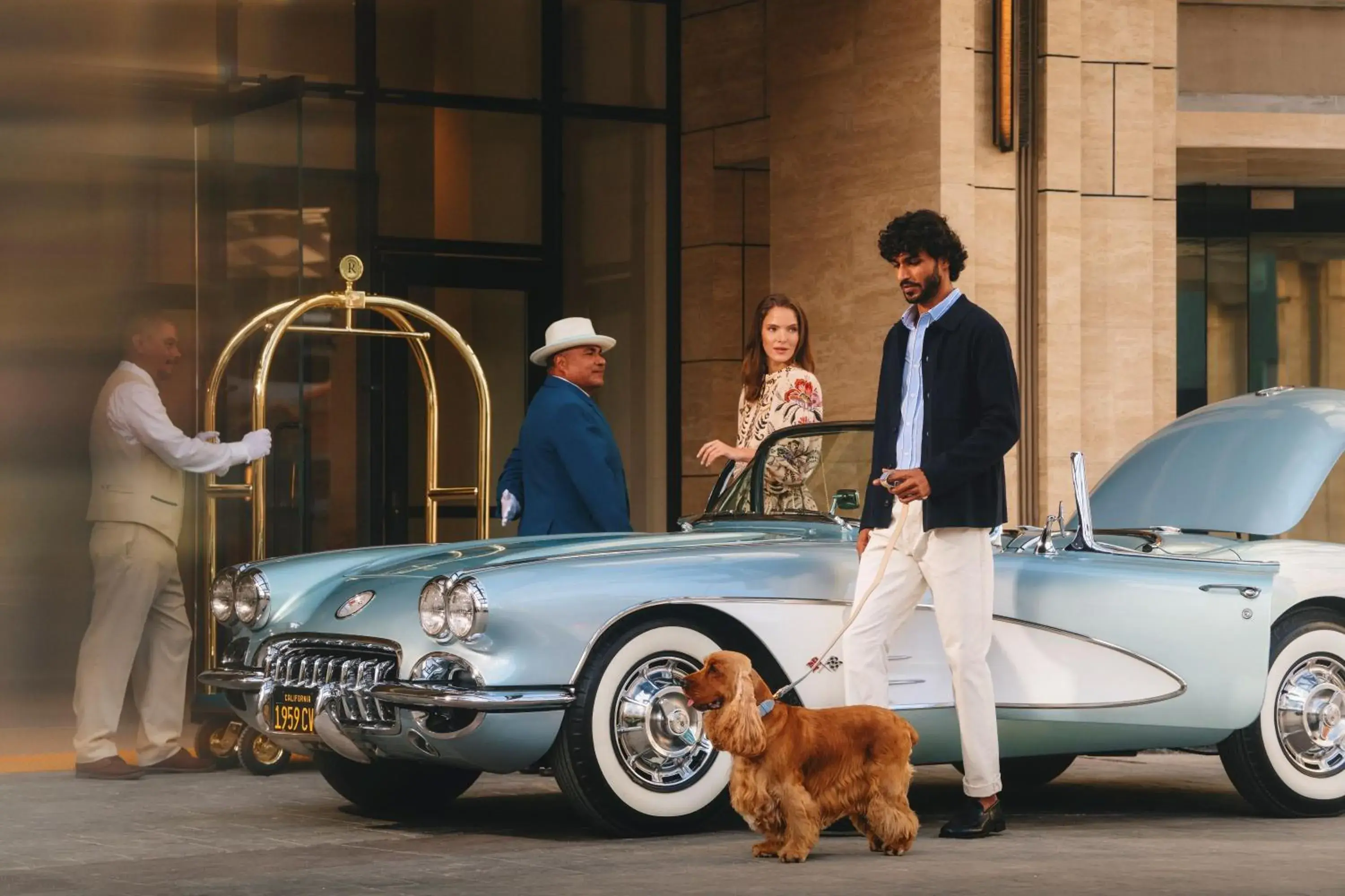 Facade/entrance in Regent Santa Monica Beach Facade/entrance in Regent Santa Monica Beach