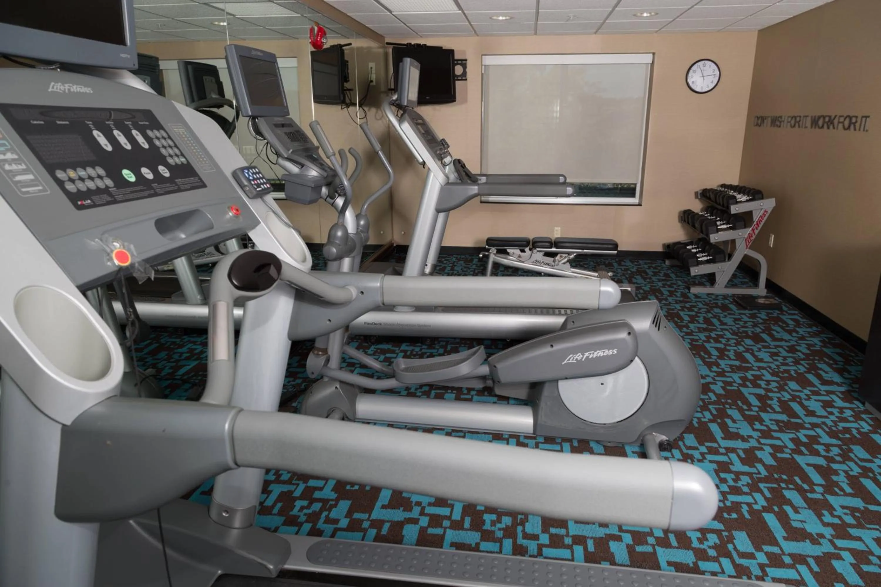 Fitness centre/facilities in Fairfield Inn by Marriott Morgantown