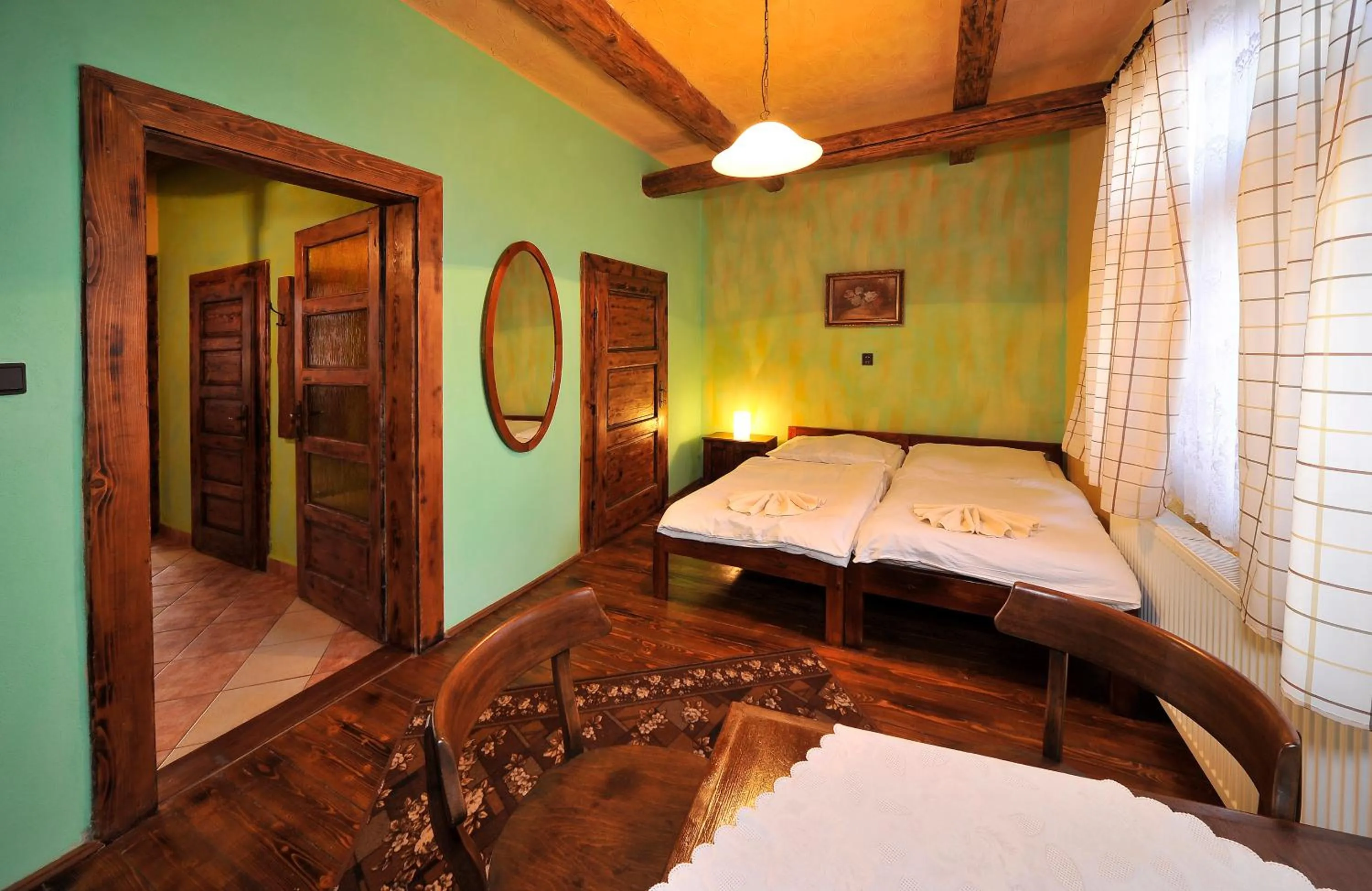 Decorative detail in Apartmány Village