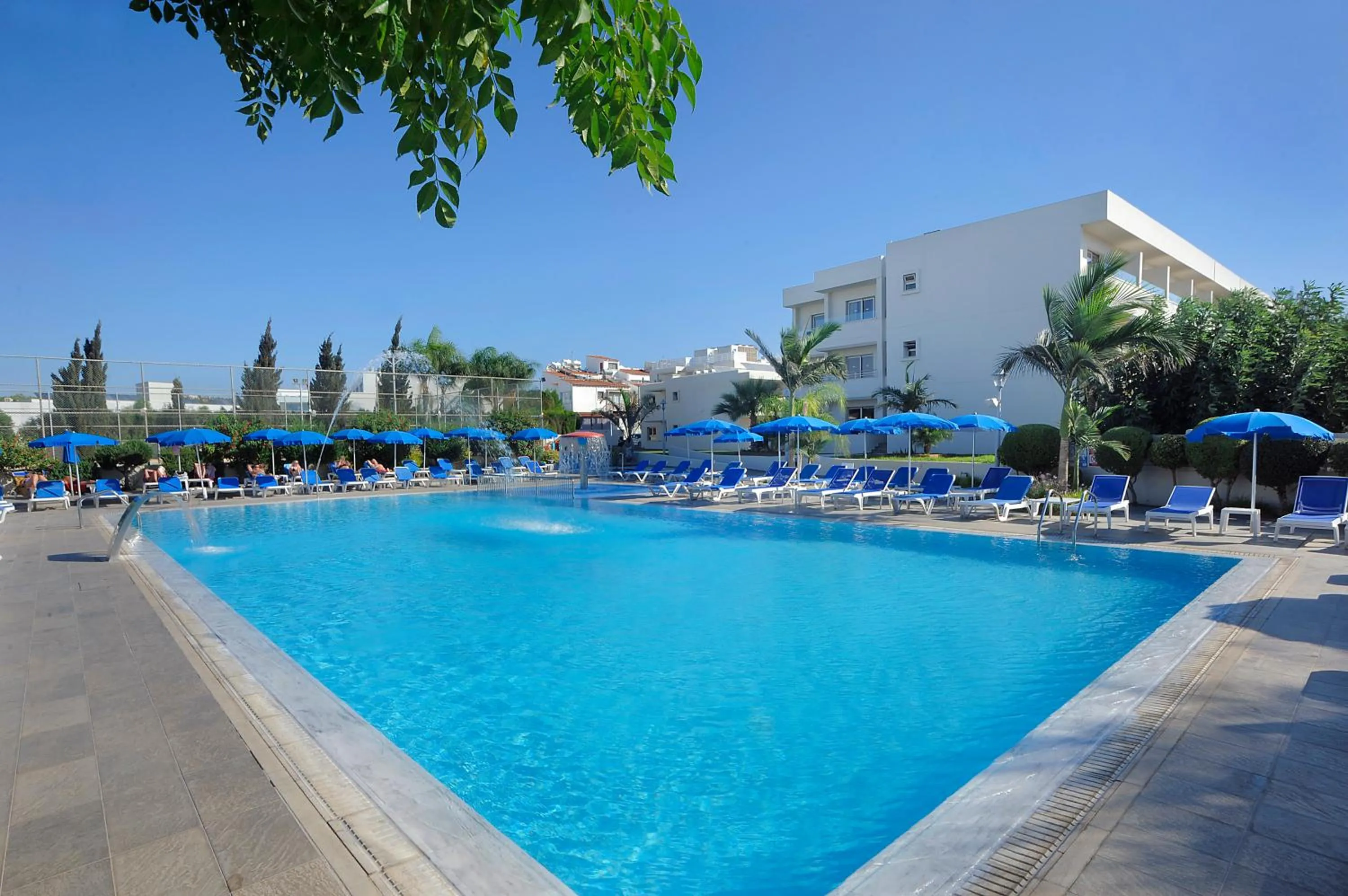 Swimming pool in Euronapa Hotel Apartments