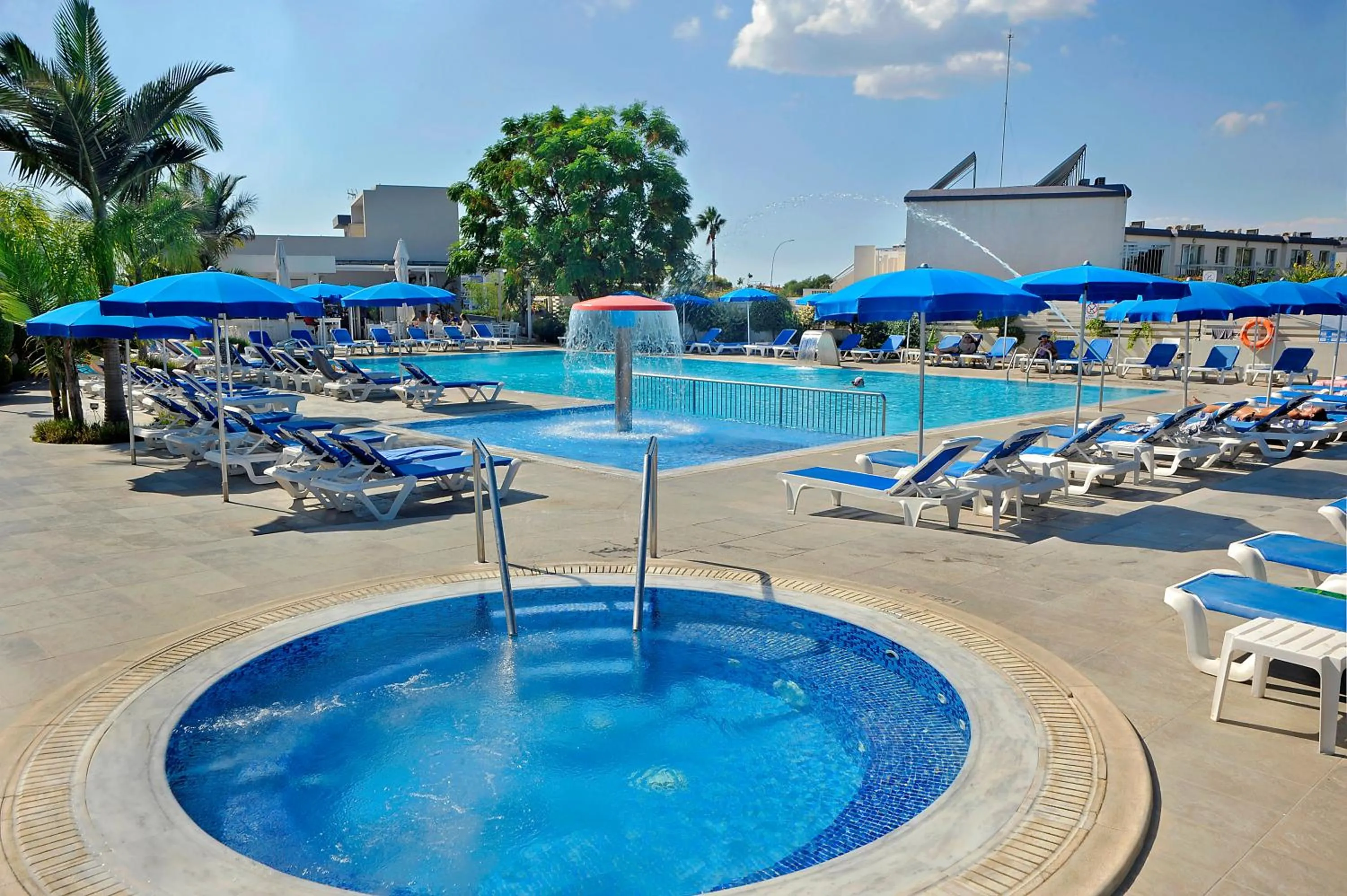 Swimming pool in Euronapa Hotel Apartments