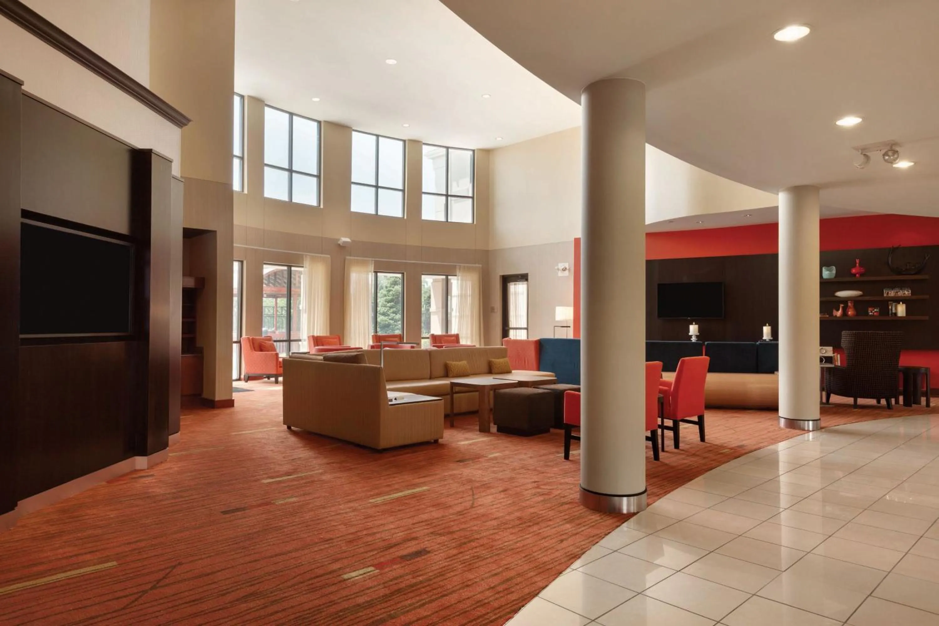 Lobby or reception in Courtyard by Marriott Junction City