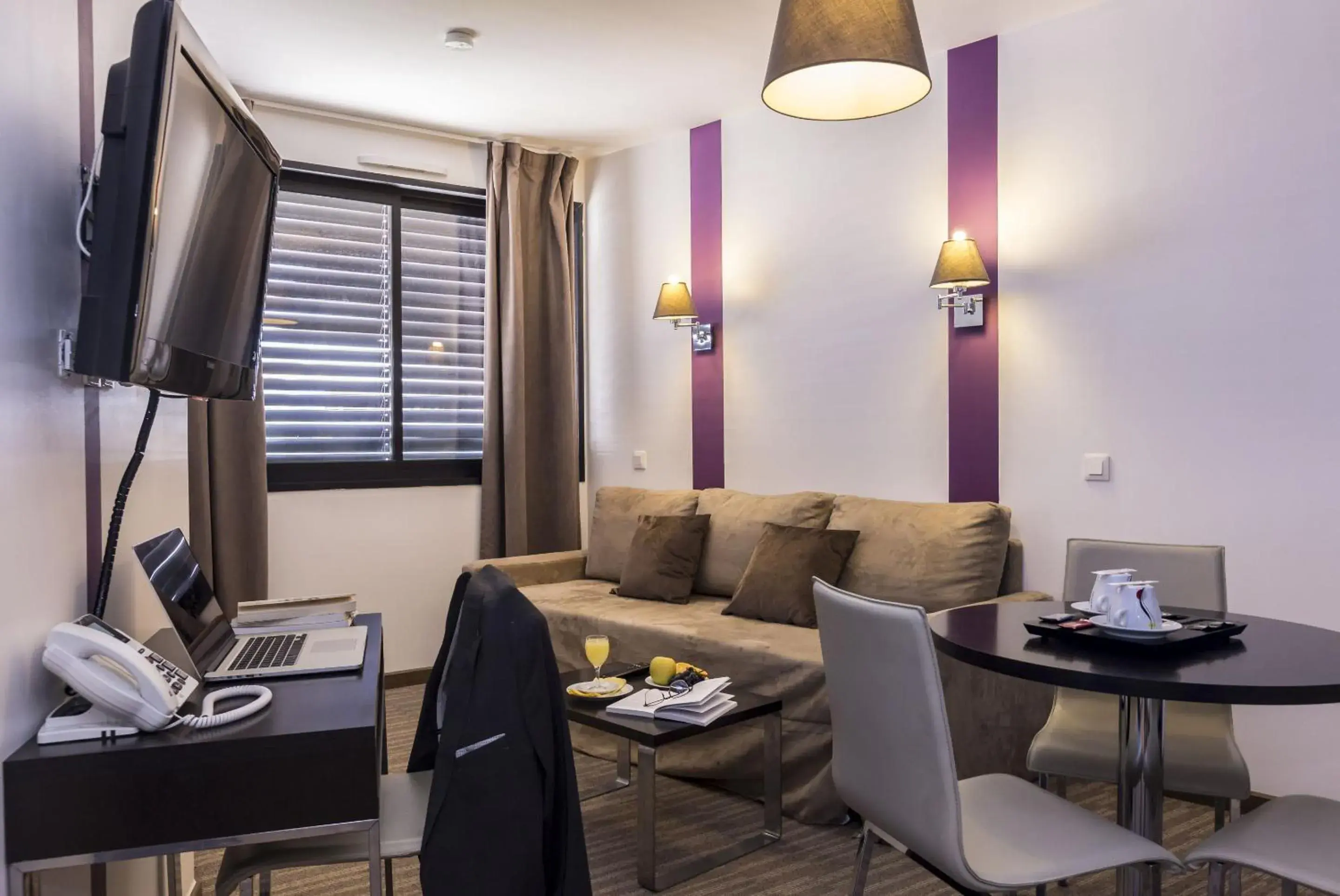 Living room in Zenitude Swiss Apparthotels Living room in Zenitude Swiss Apparthotels