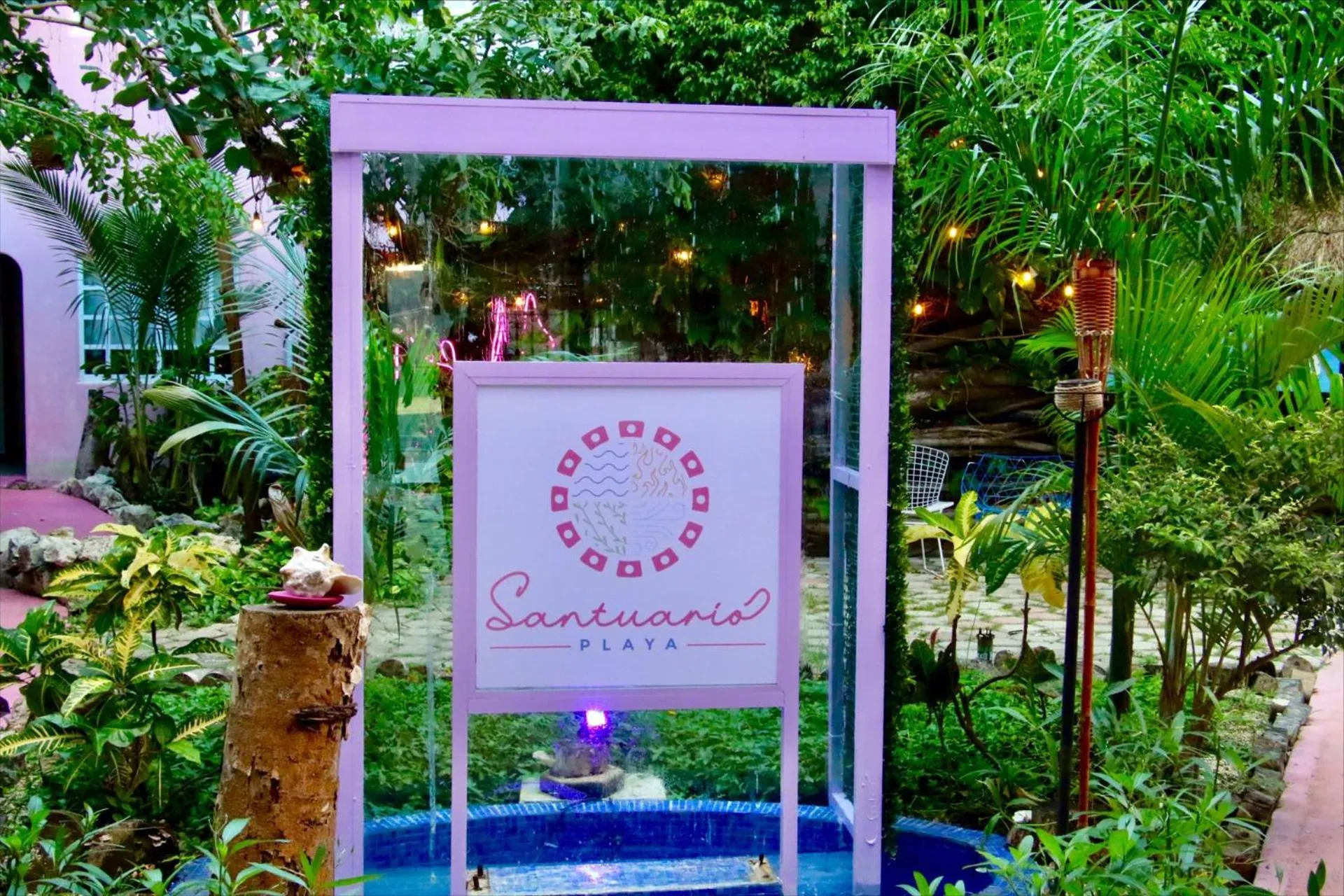 Garden in Santuario Playa