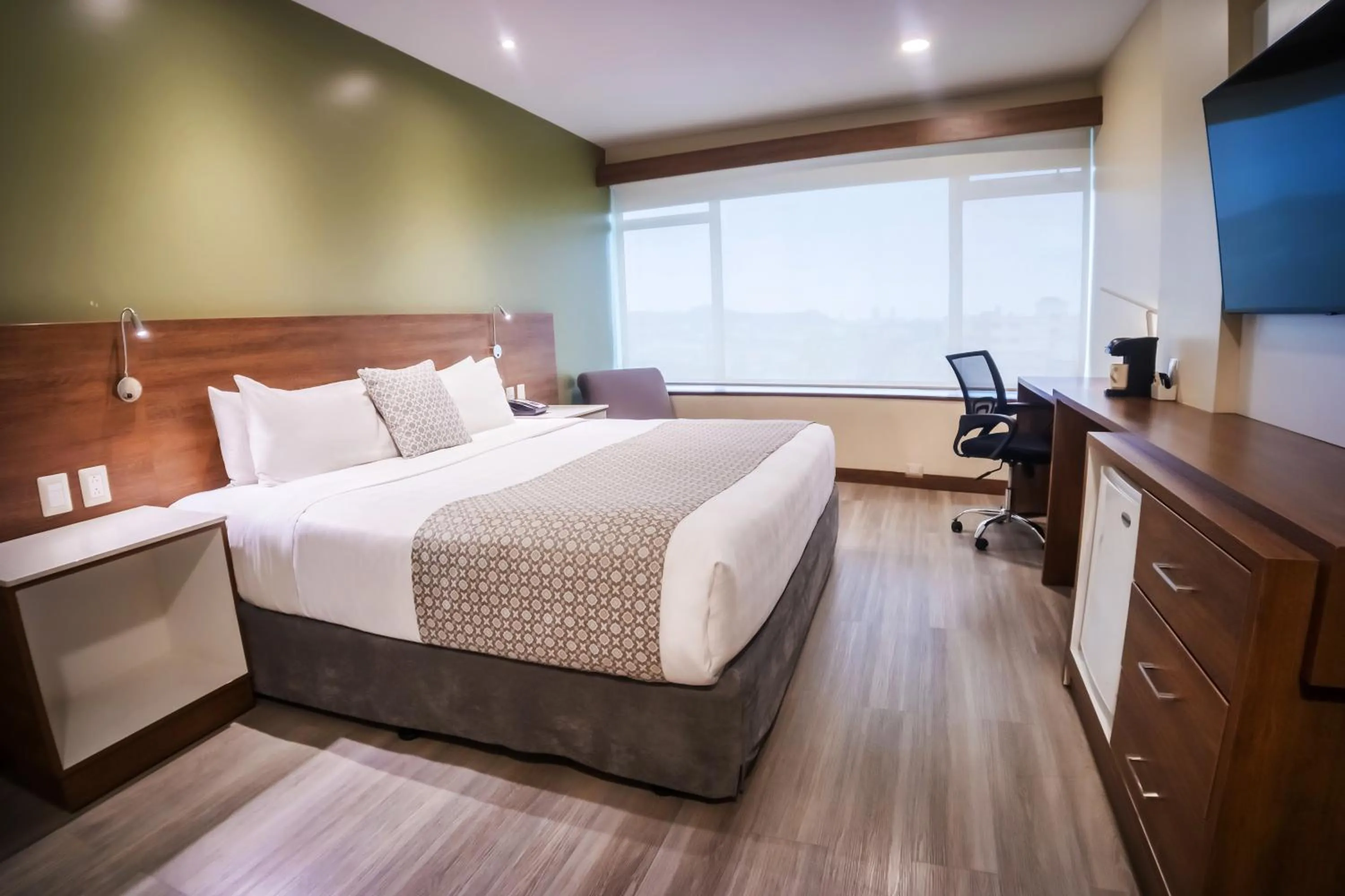 Bed in Wyndham Garden Guayaquil