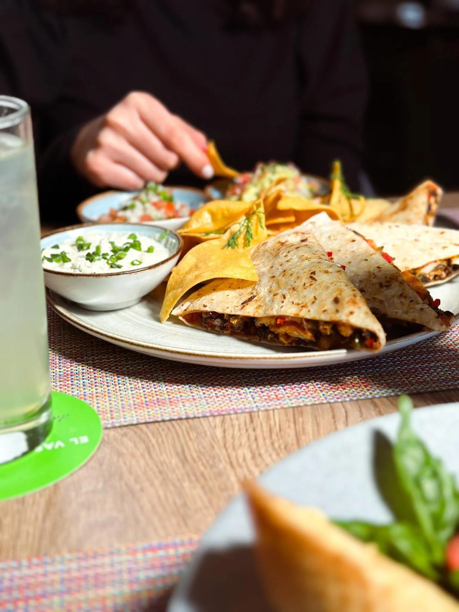 Food and drinks in Wyndham Garden Quito