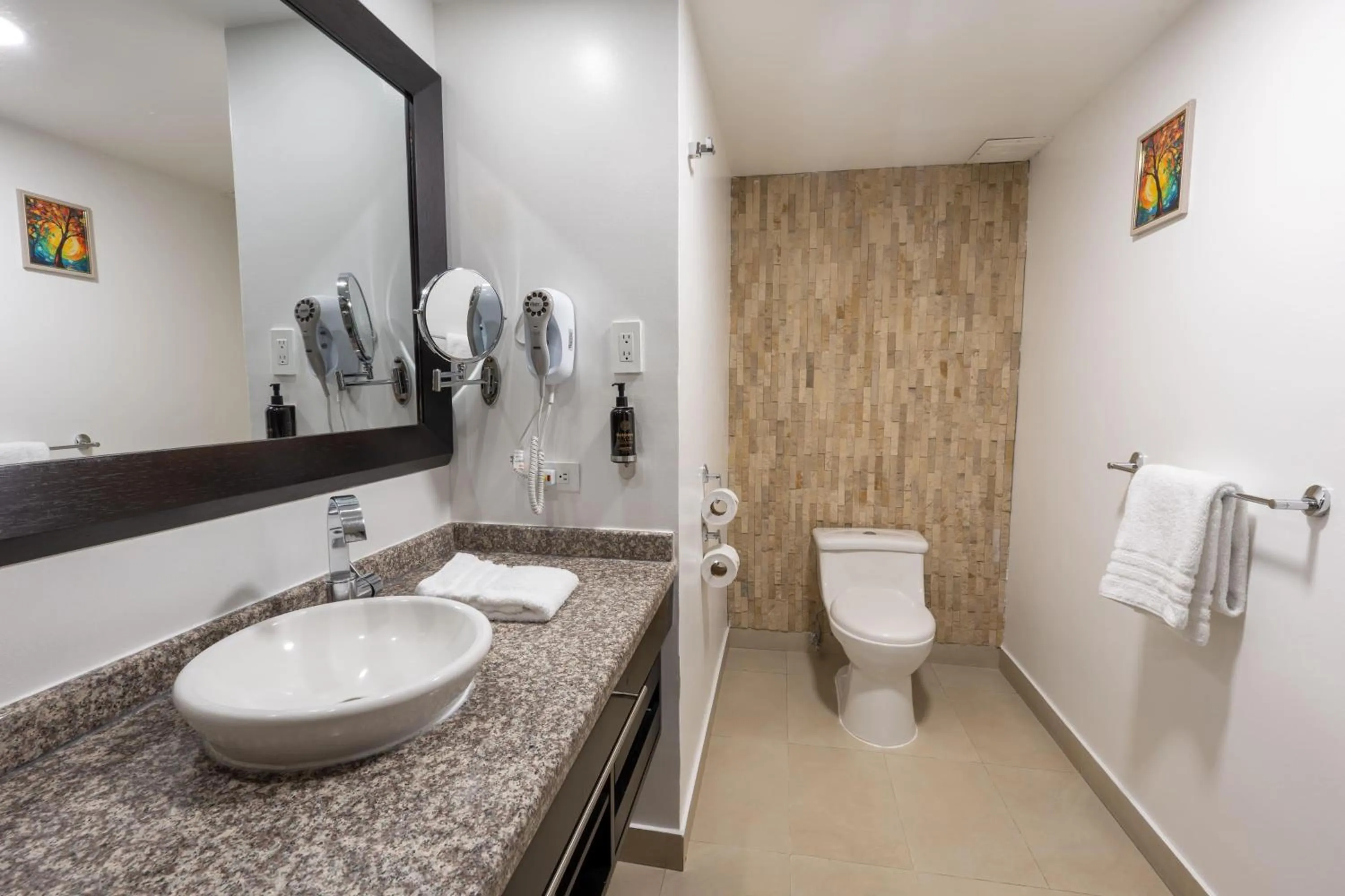 Bathroom in Wyndham Garden Quito