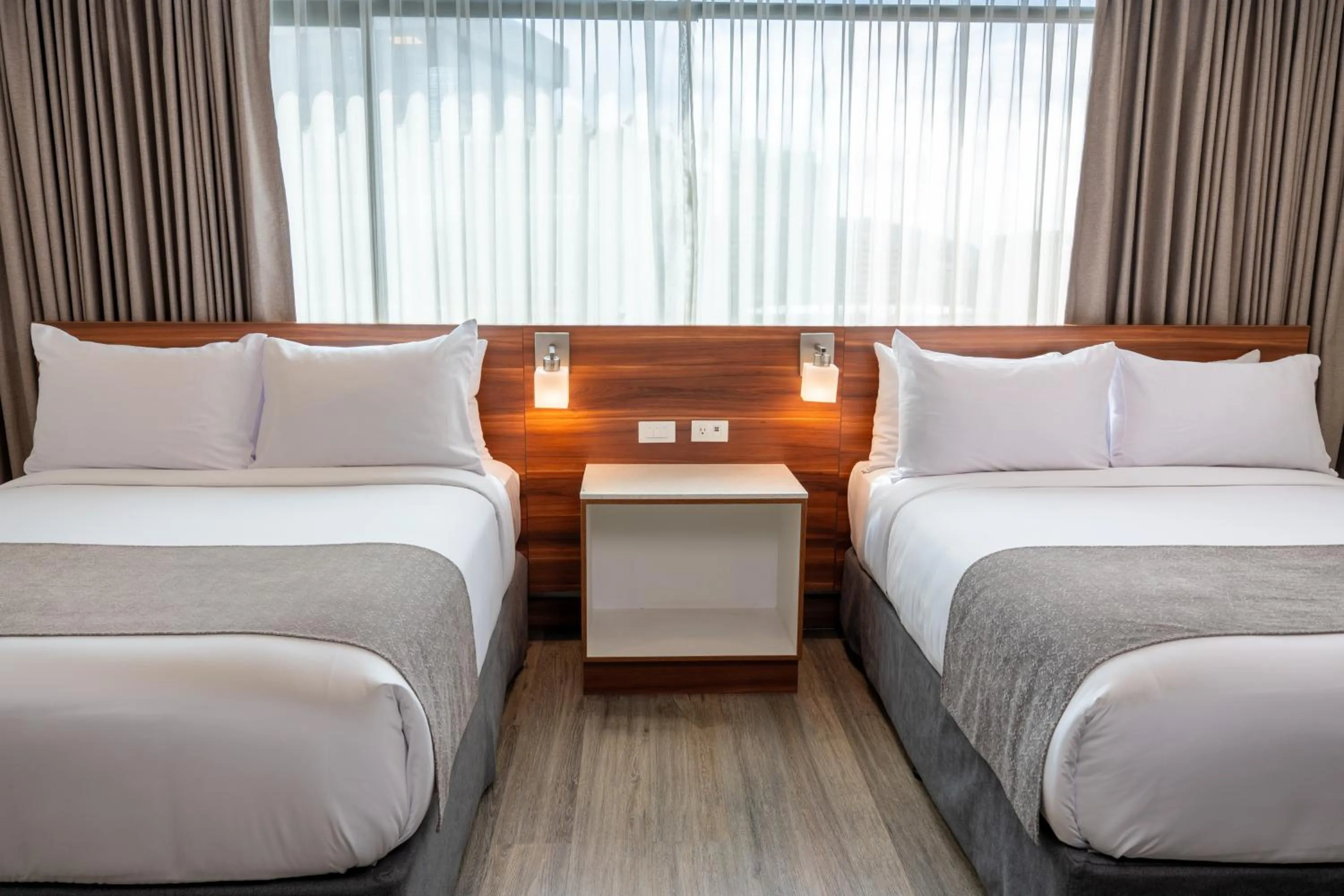 Bed in Wyndham Garden Quito