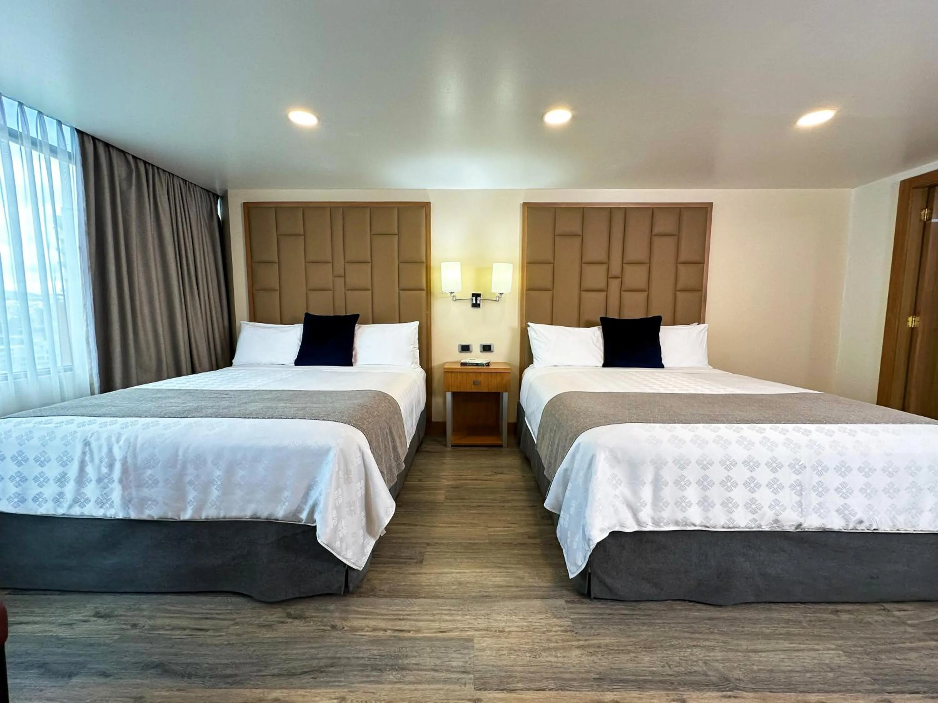 Bed in Wyndham Garden Quito