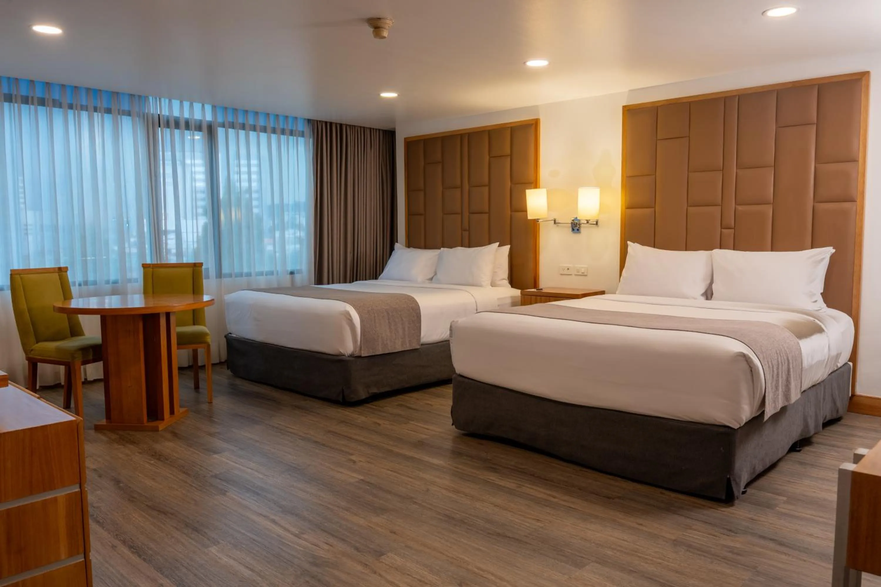 Bed in Wyndham Garden Quito