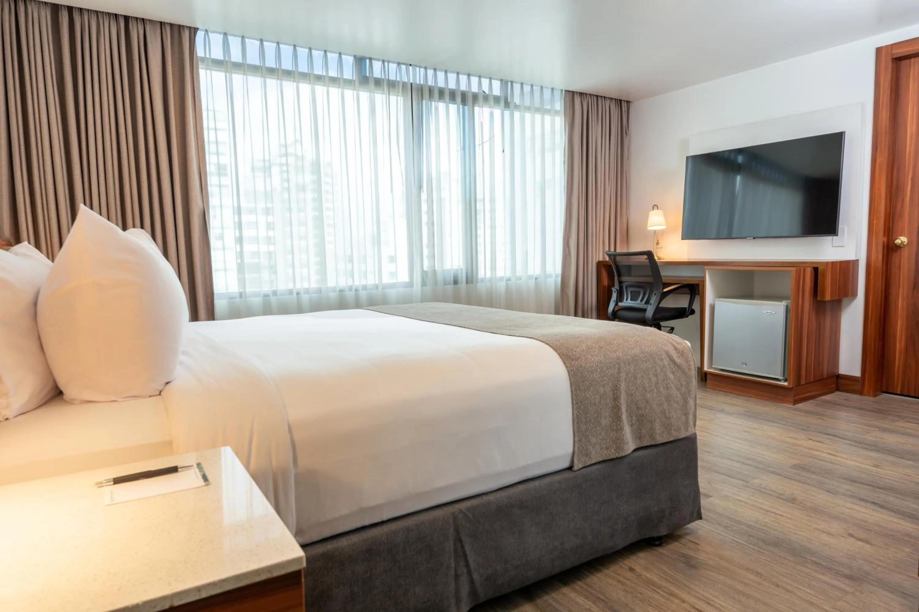 Bed in Wyndham Garden Quito