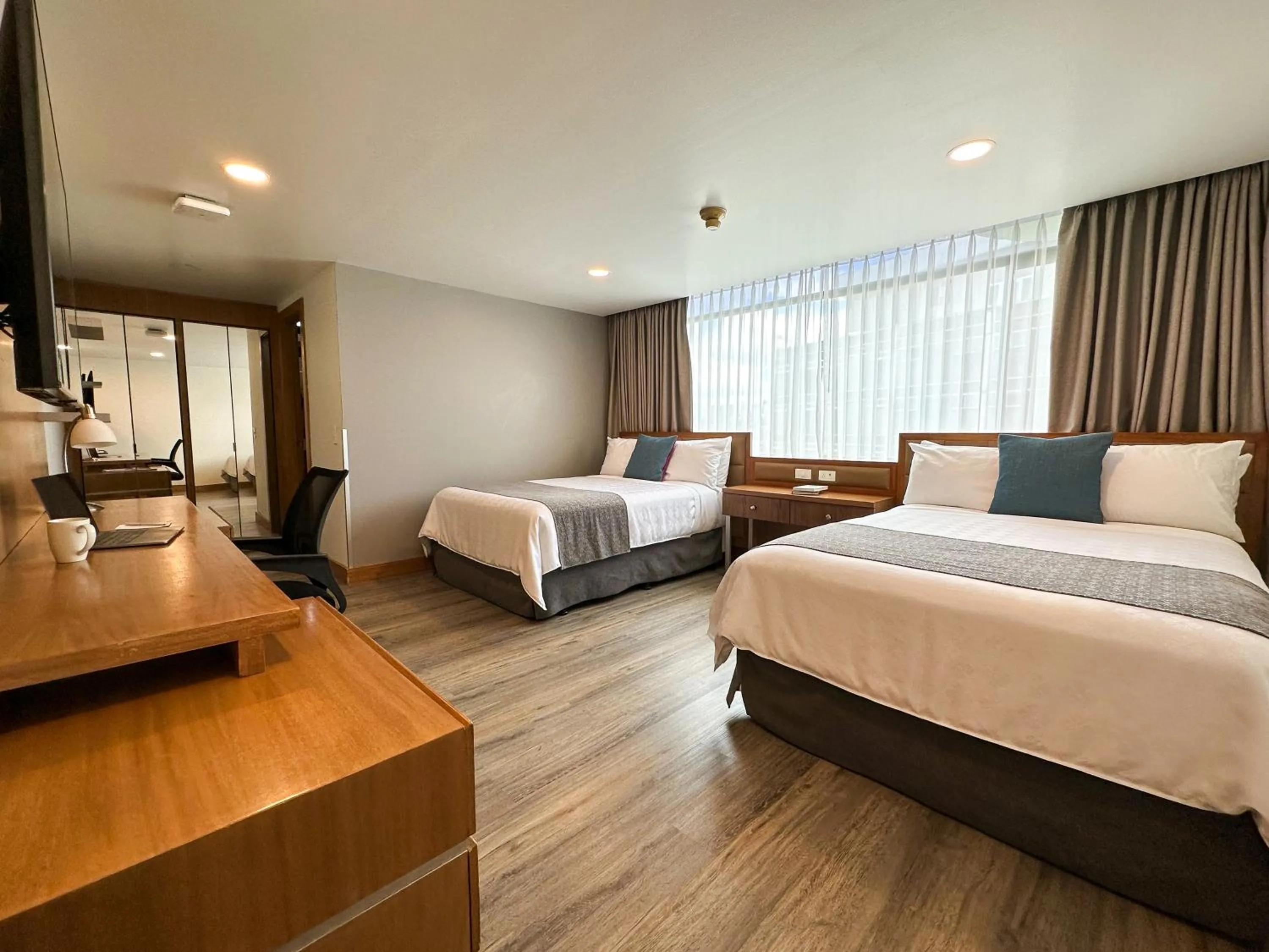 Bed in Wyndham Garden Quito