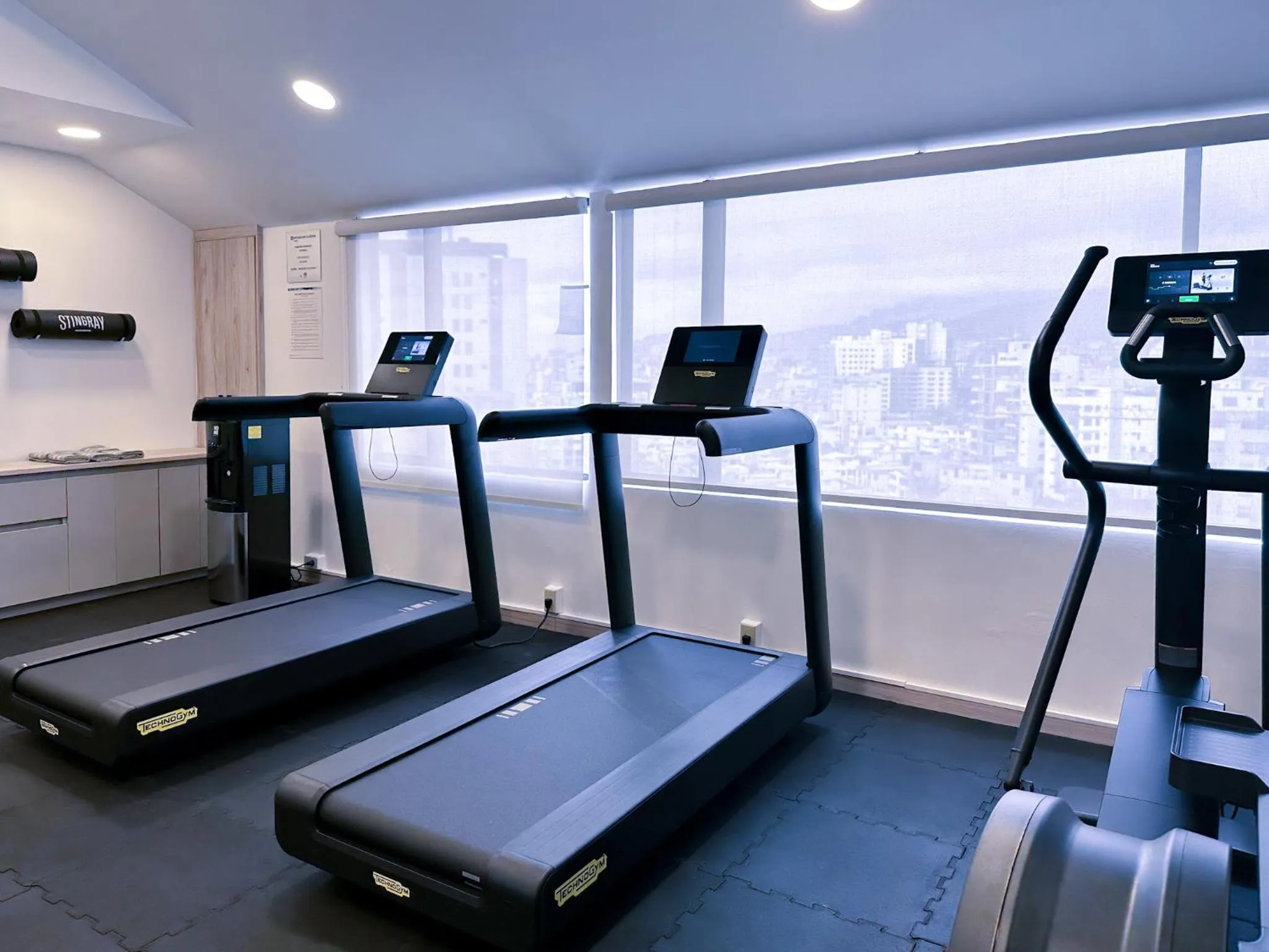 Fitness centre/facilities in Wyndham Garden Quito