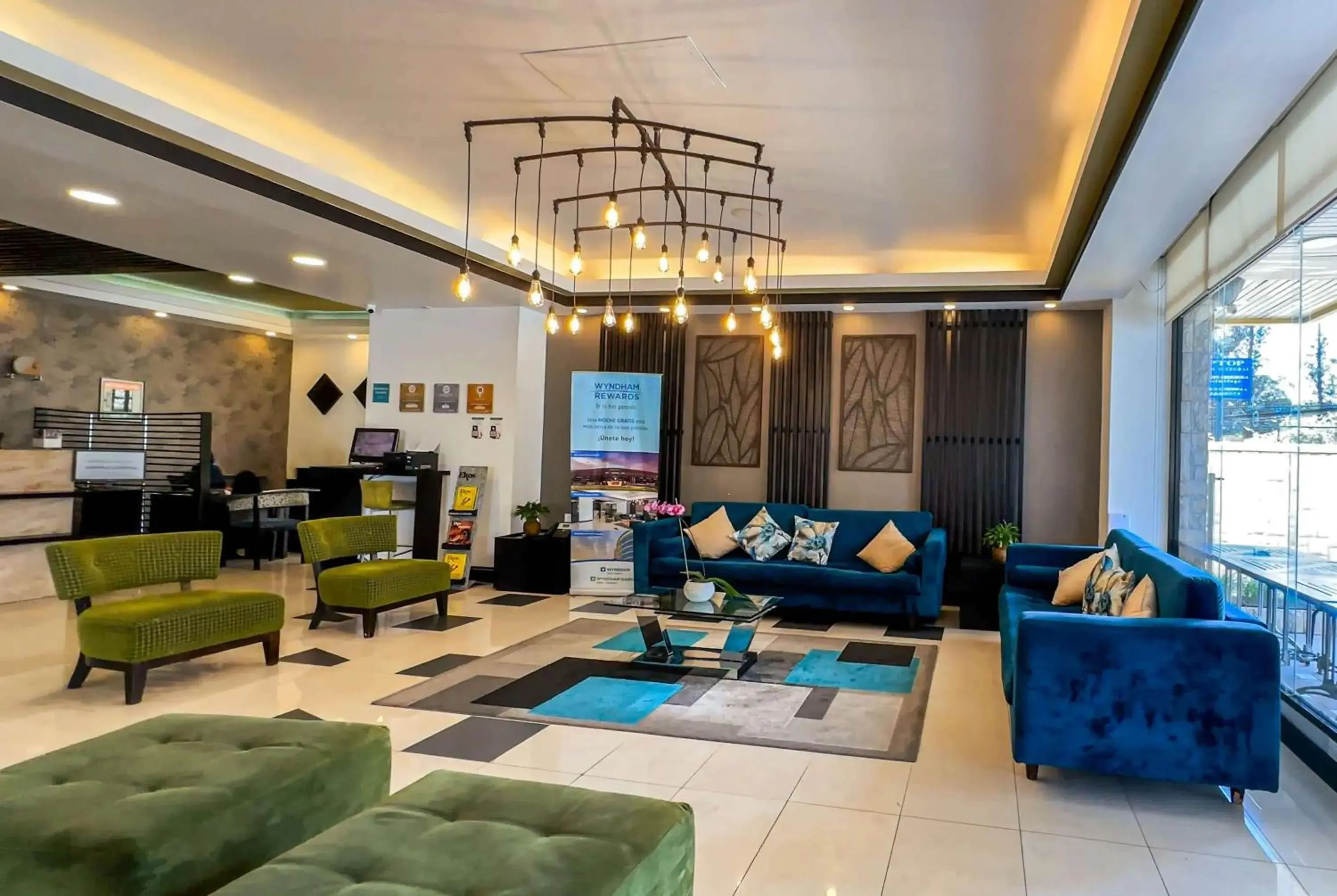 Lobby or reception in Wyndham Garden Quito Lobby or reception in Wyndham Garden Quito
