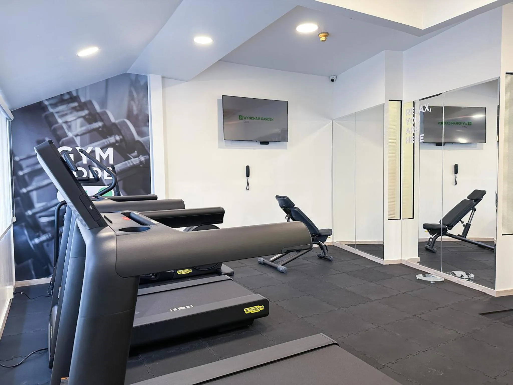 Fitness centre/facilities in Wyndham Garden Quito