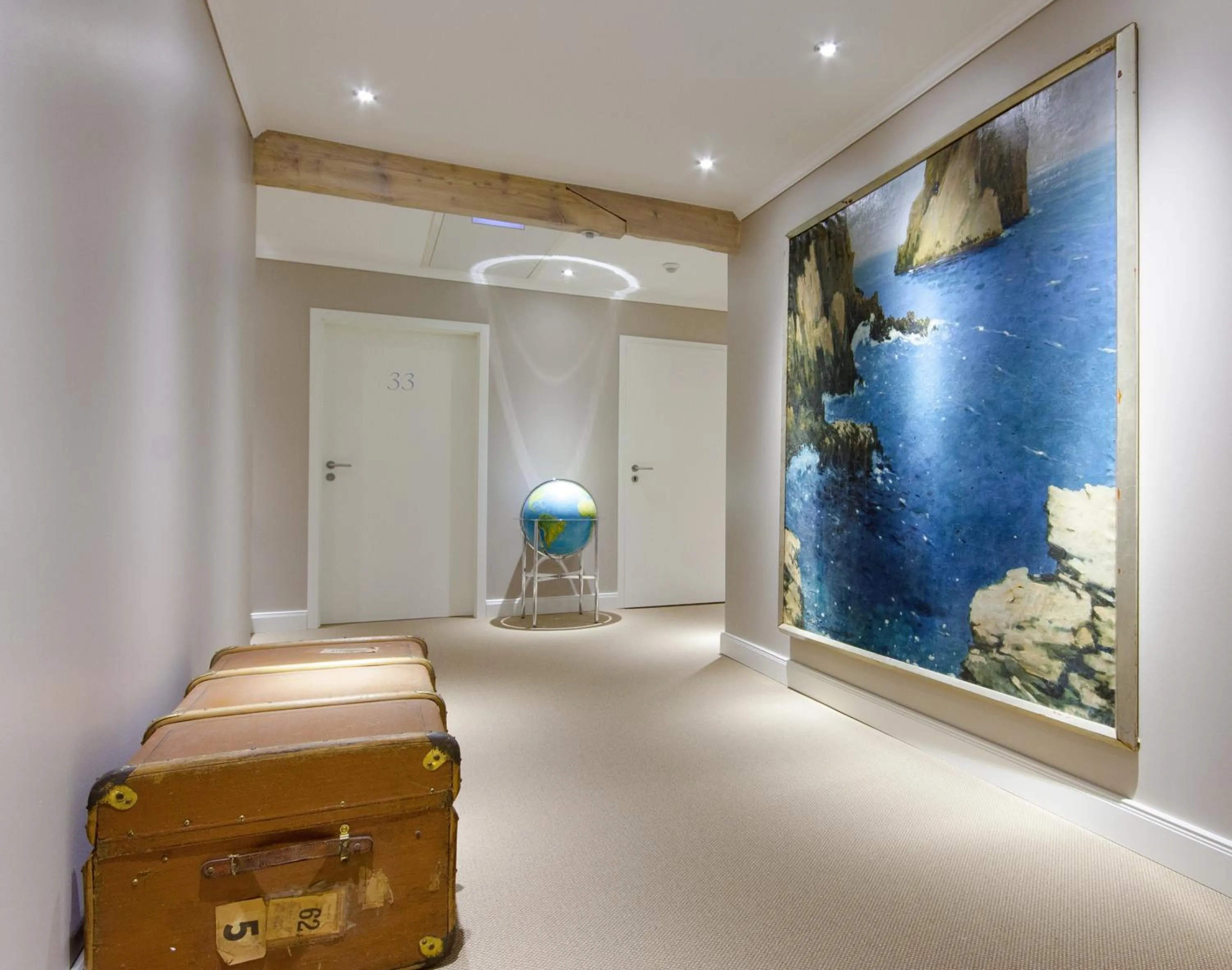 Decorative detail in Tiemann's Hotel